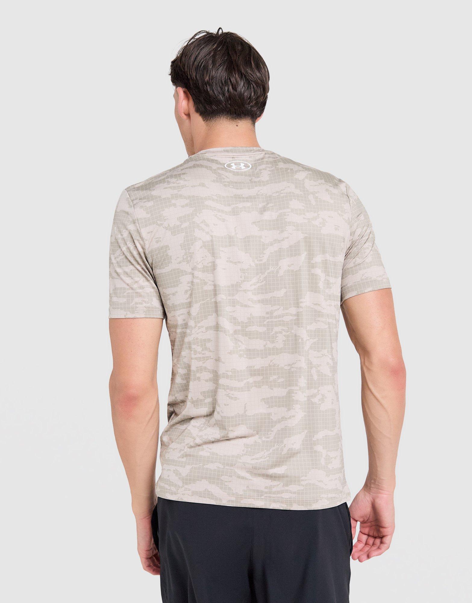 Under Armour T-Shirt HeatGear Camo Homme