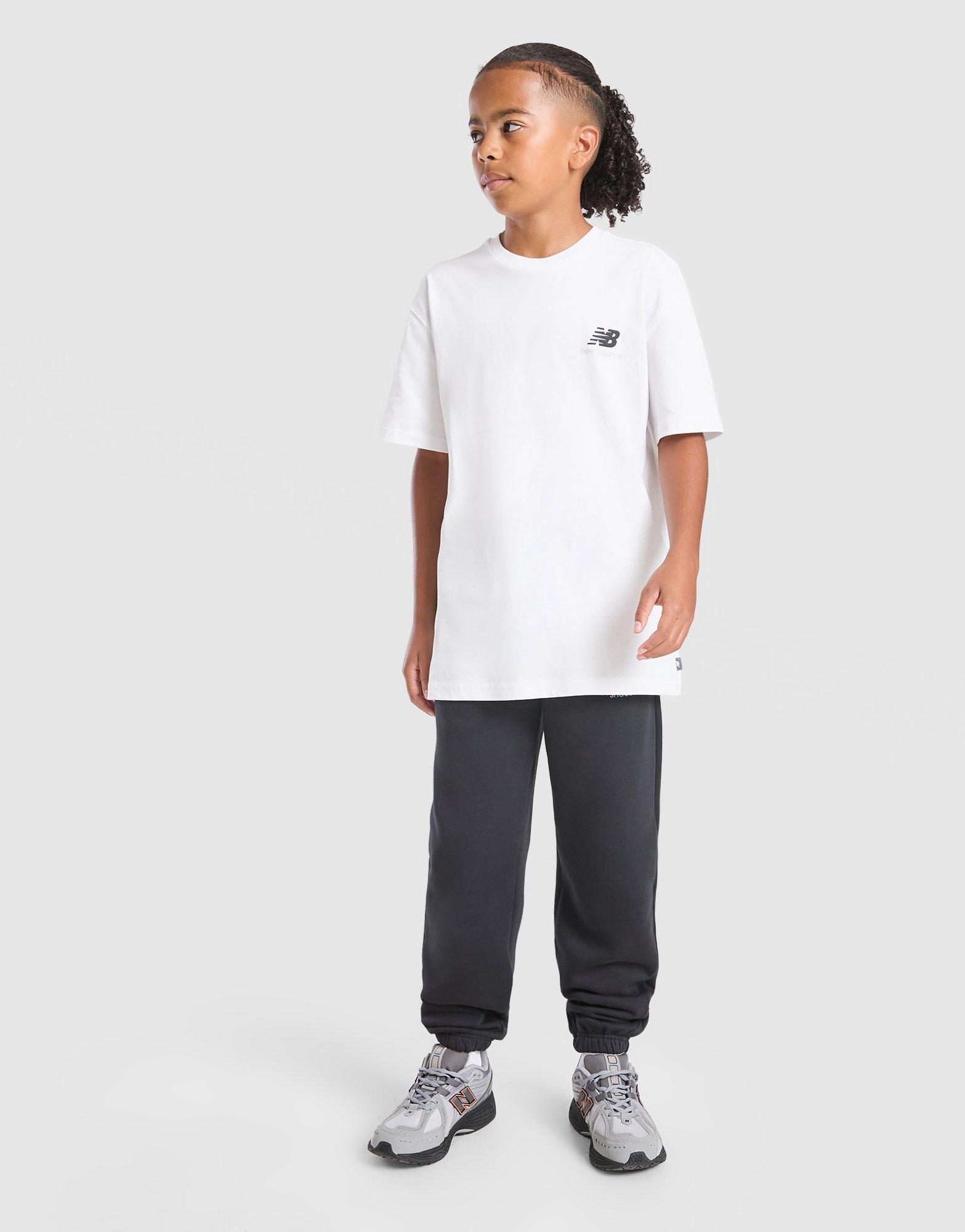New Balance Multi Logo Back Print T-Shirt Junior