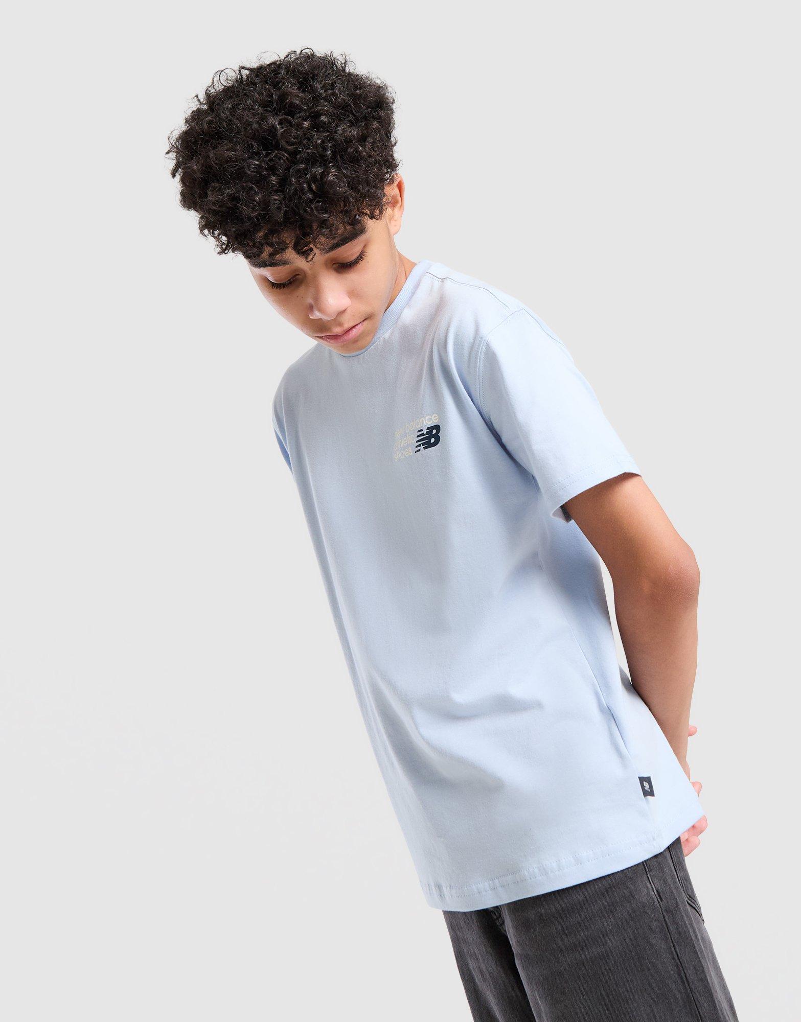 New Balance Linear Back Graphic T-Shirt Junior