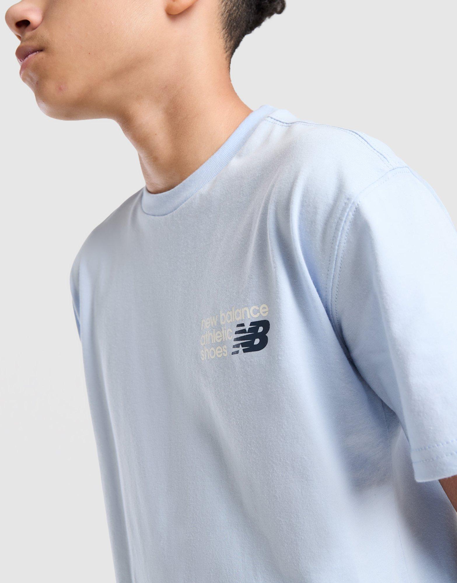 New Balance Linear Back Graphic T-Shirt Junior