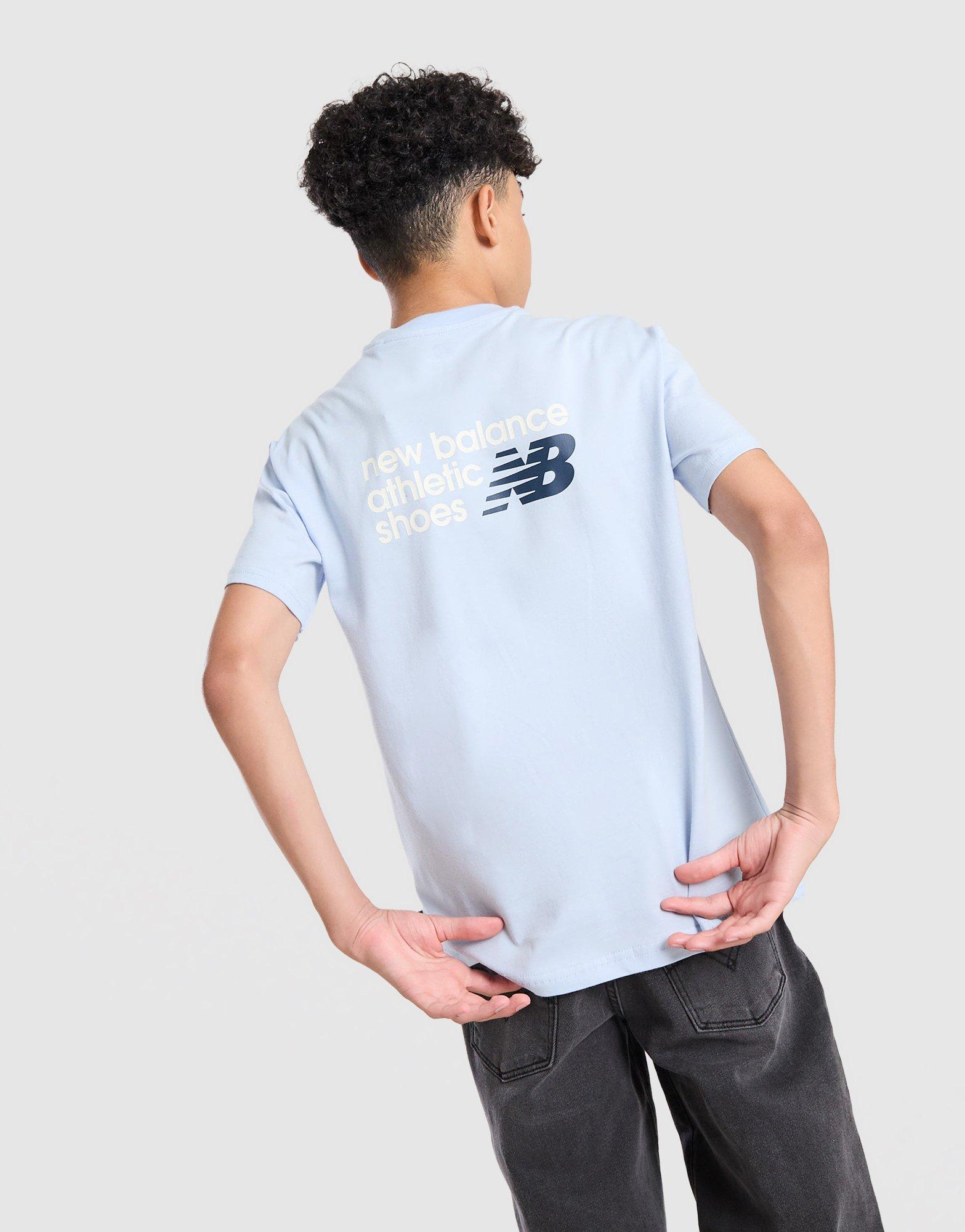 New Balance Linear Back Graphic T-Shirt Junior