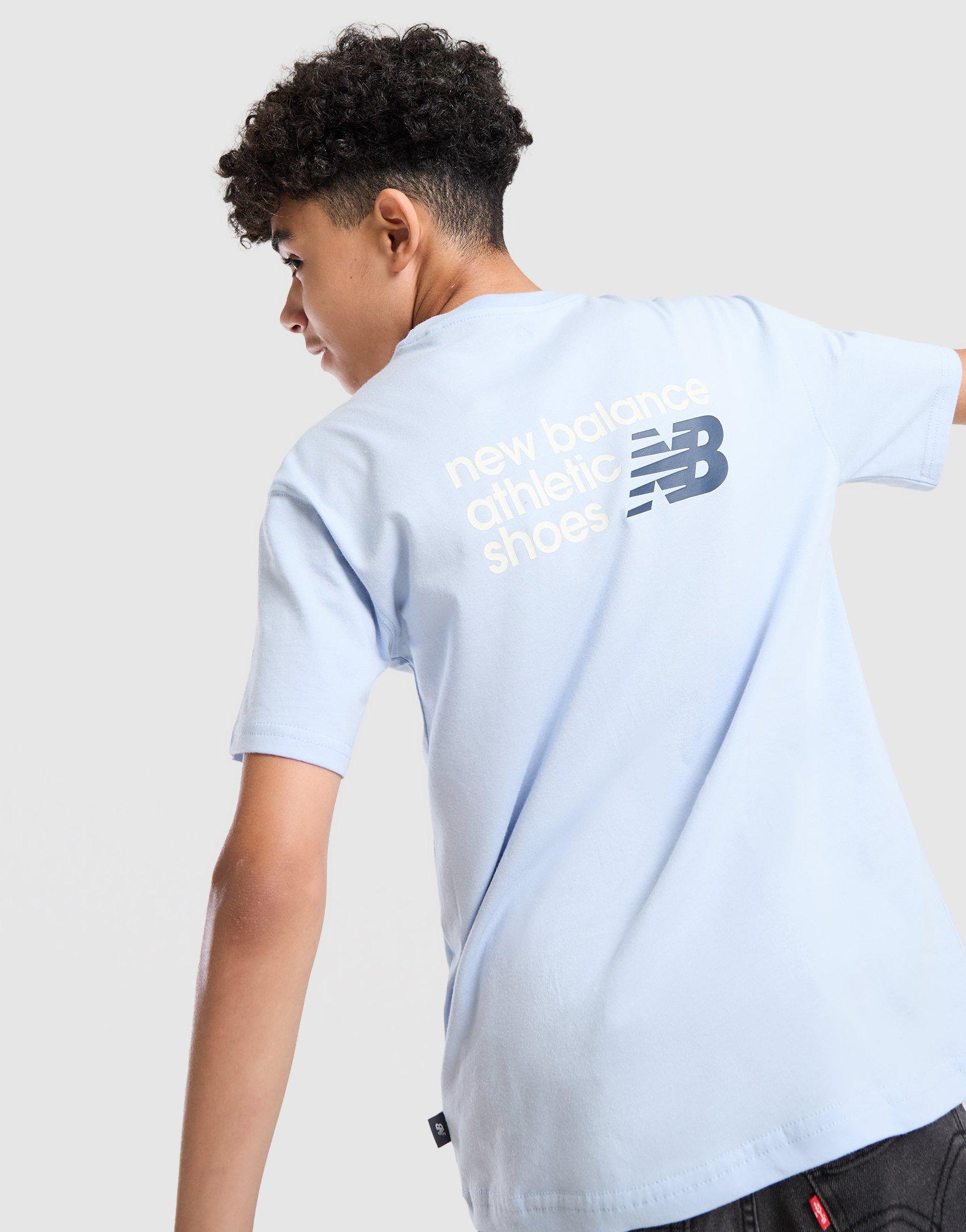 New Balance Linear Back Graphic T-Shirt Junior