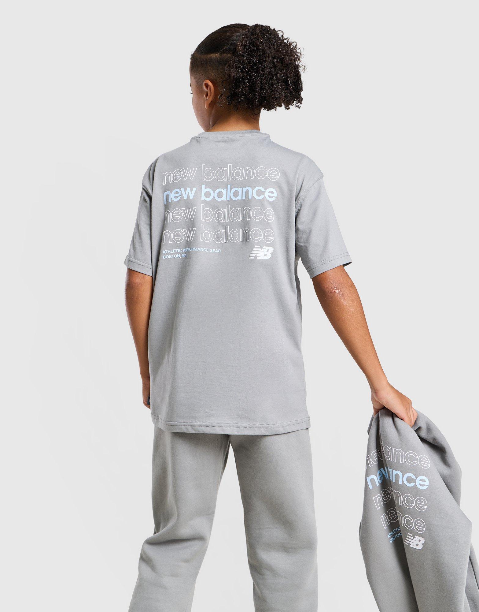 New Balance Stack Back Logo T-Shirt Junior