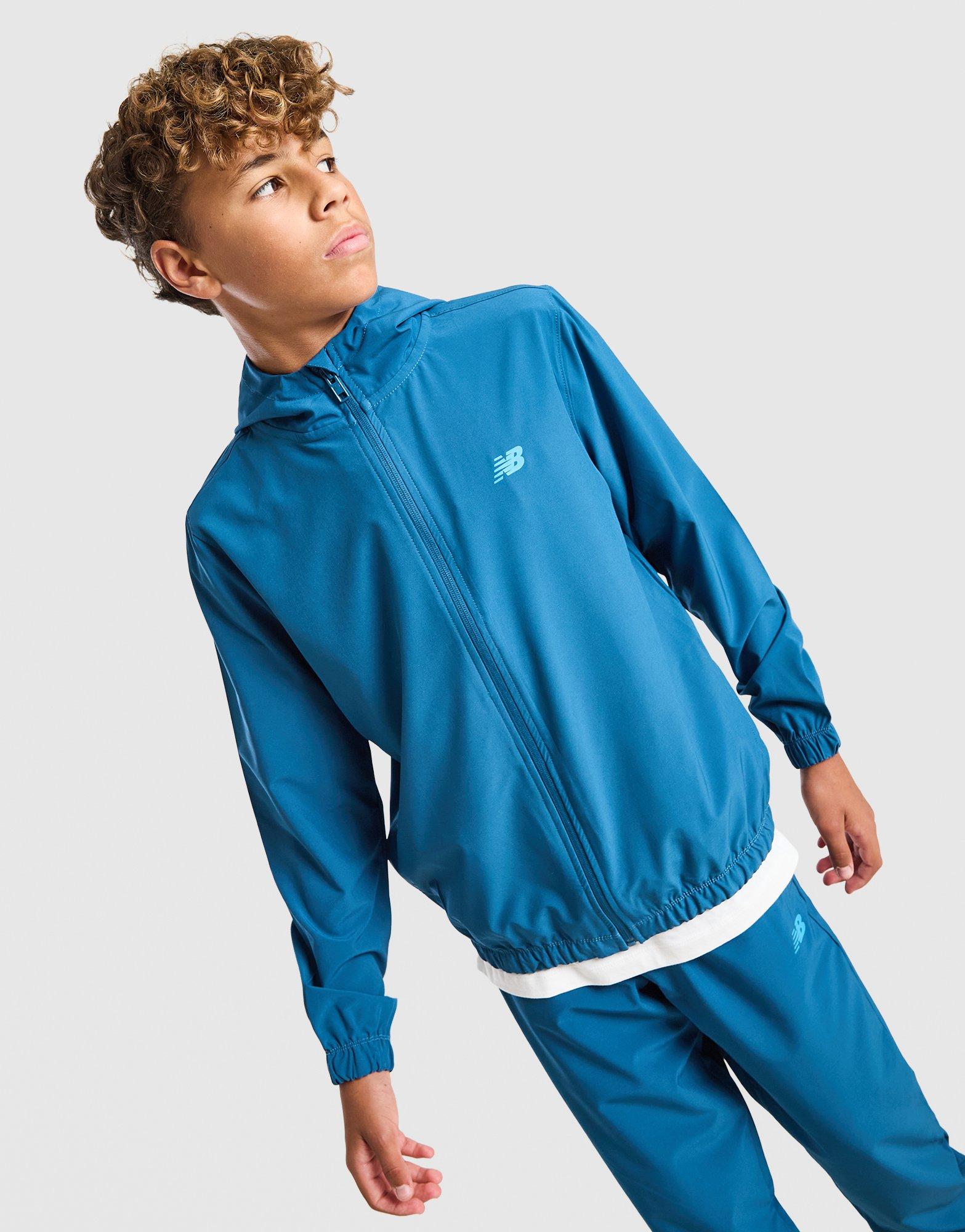 New Balance Track Woven Hoodie Junior