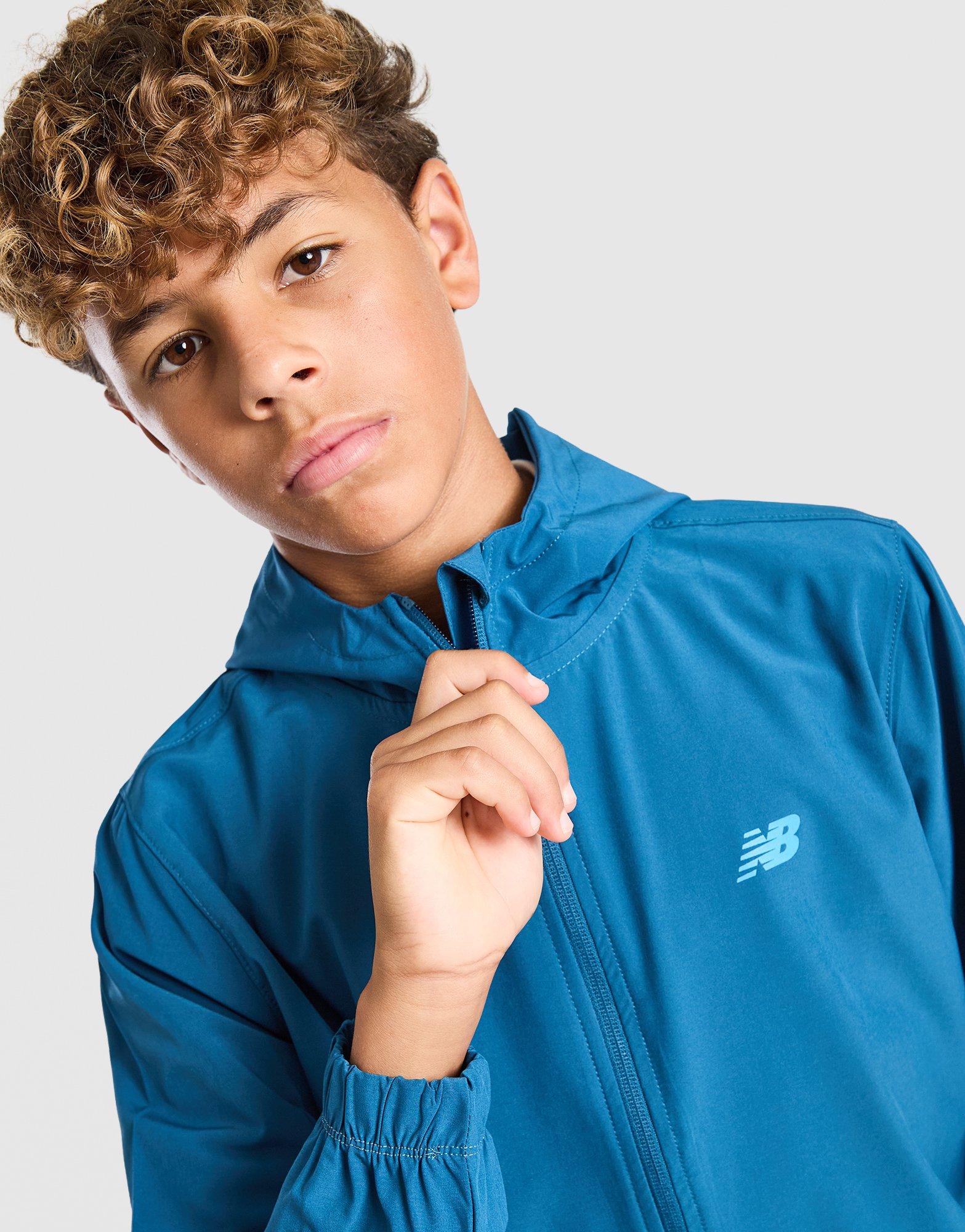 New Balance Track Woven Hoodie Junior