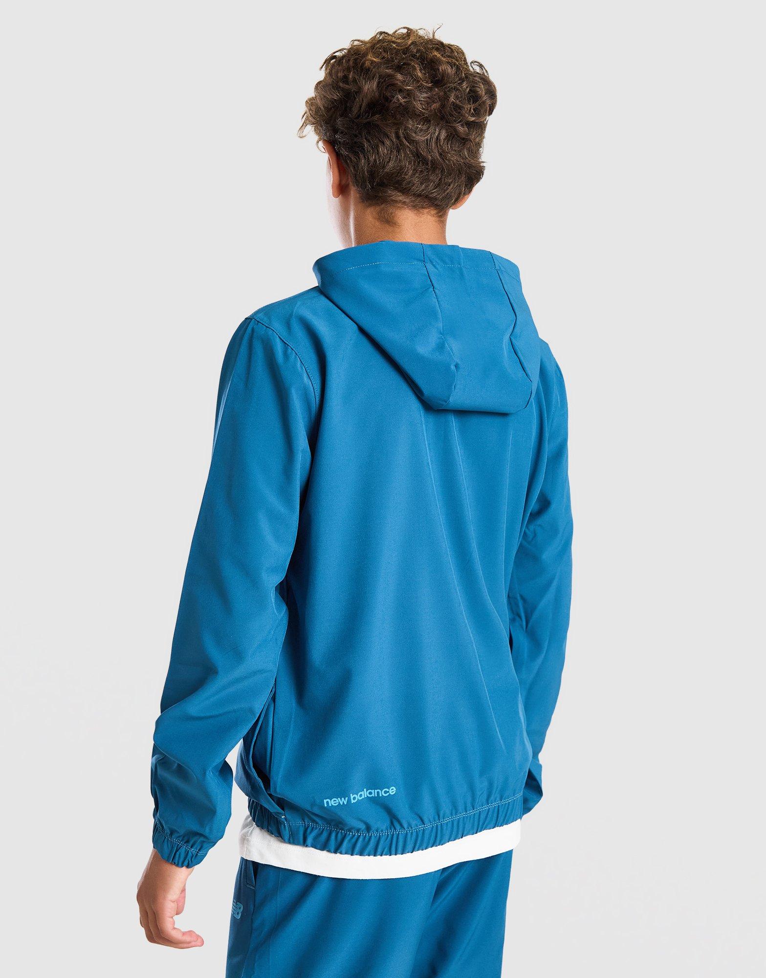 New Balance Track Woven Hoodie Junior