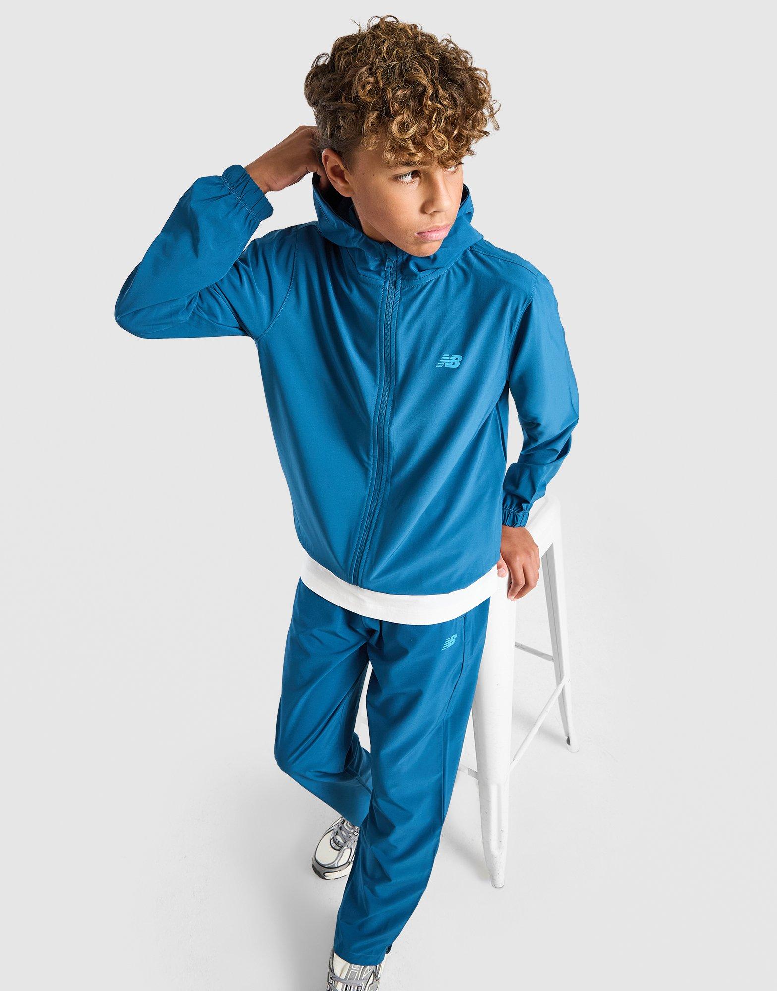 New Balance Track Woven Hoodie Junior