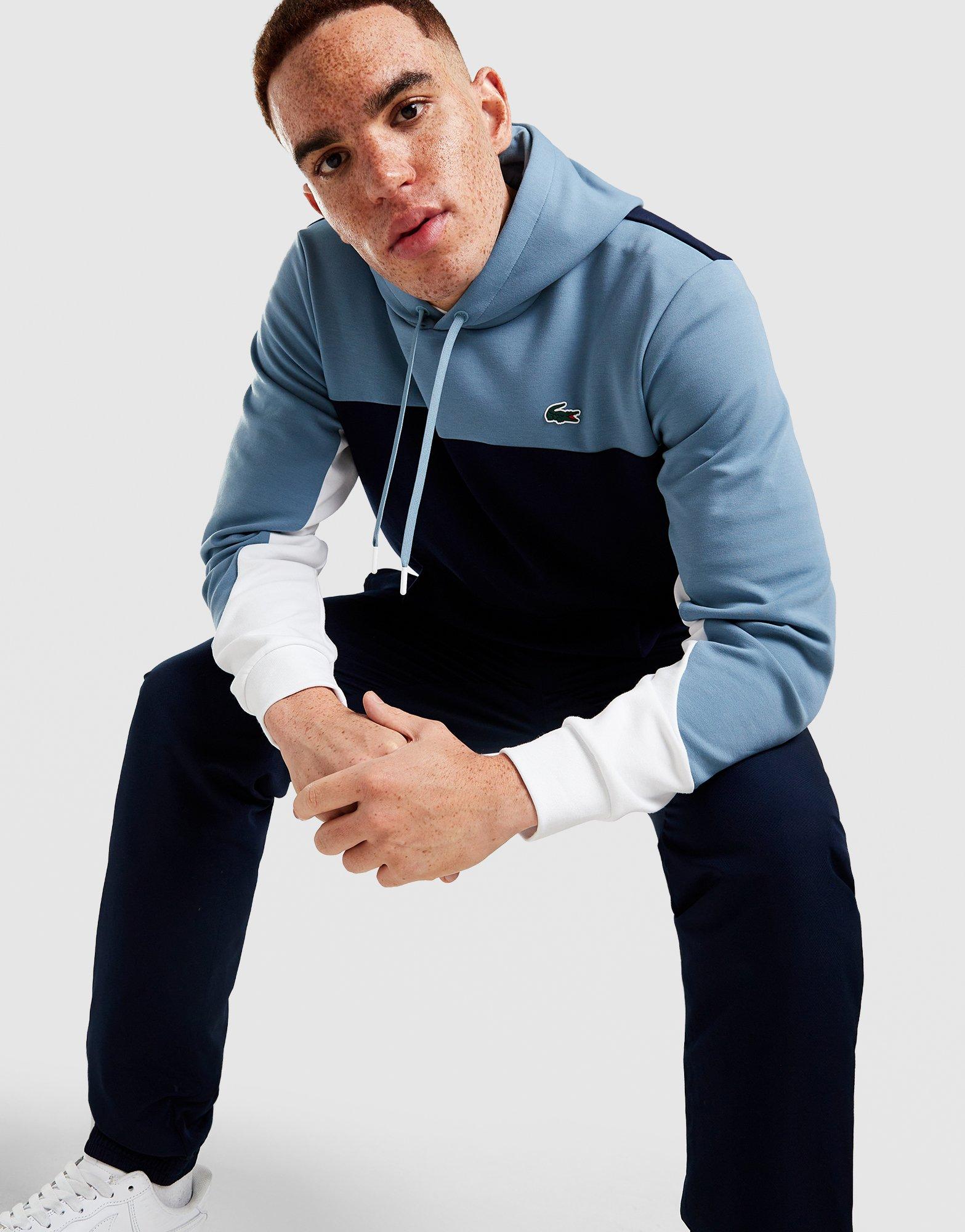 Lacoste Colour Block Overhead Hoodie