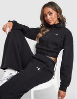 Under Armour Wordmark 1/4 Zip Cropped Sweatshirt