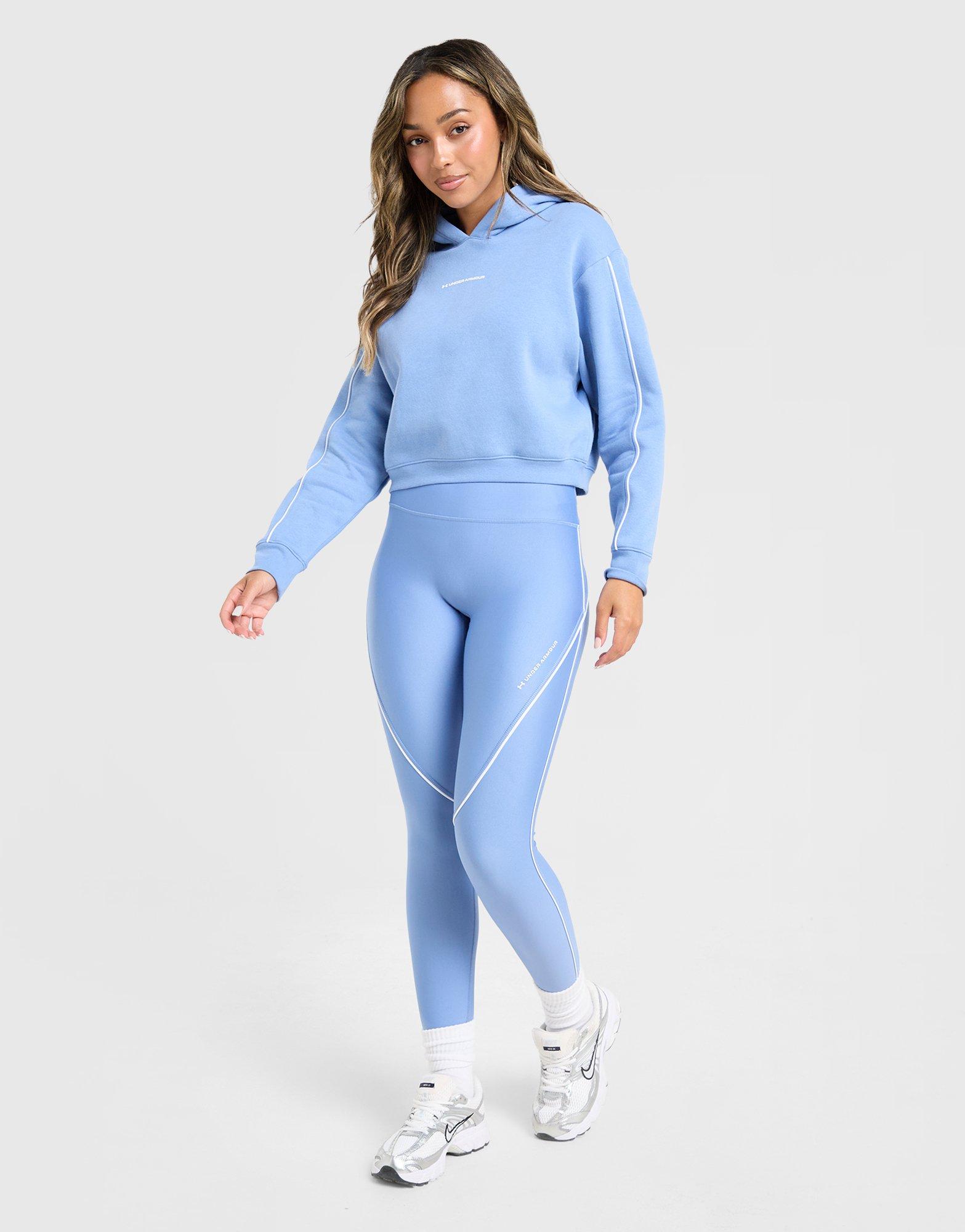Under Armour Piping Overhead Cropped Hoodie