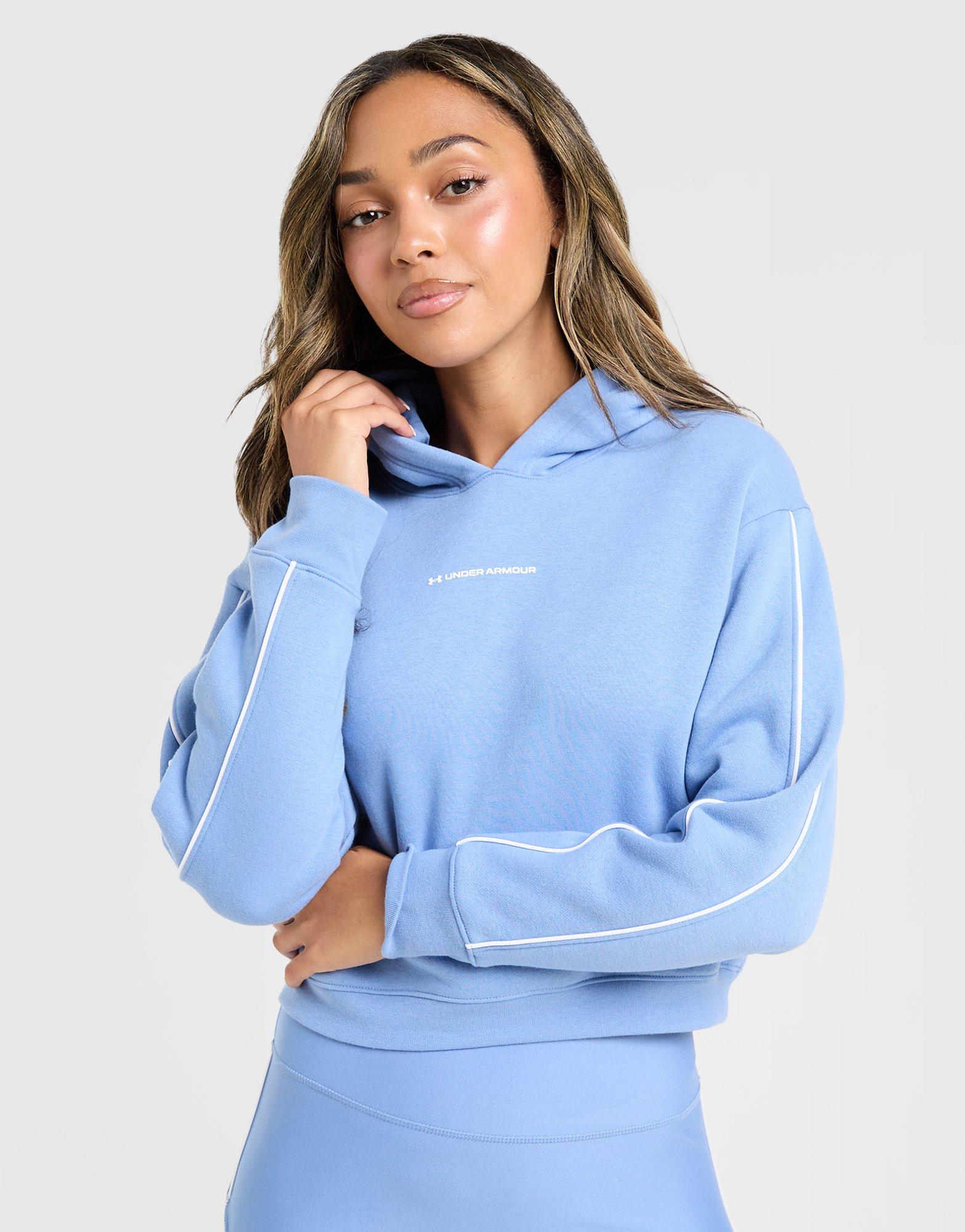 Under Armour Piping Overhead Cropped Hoodie