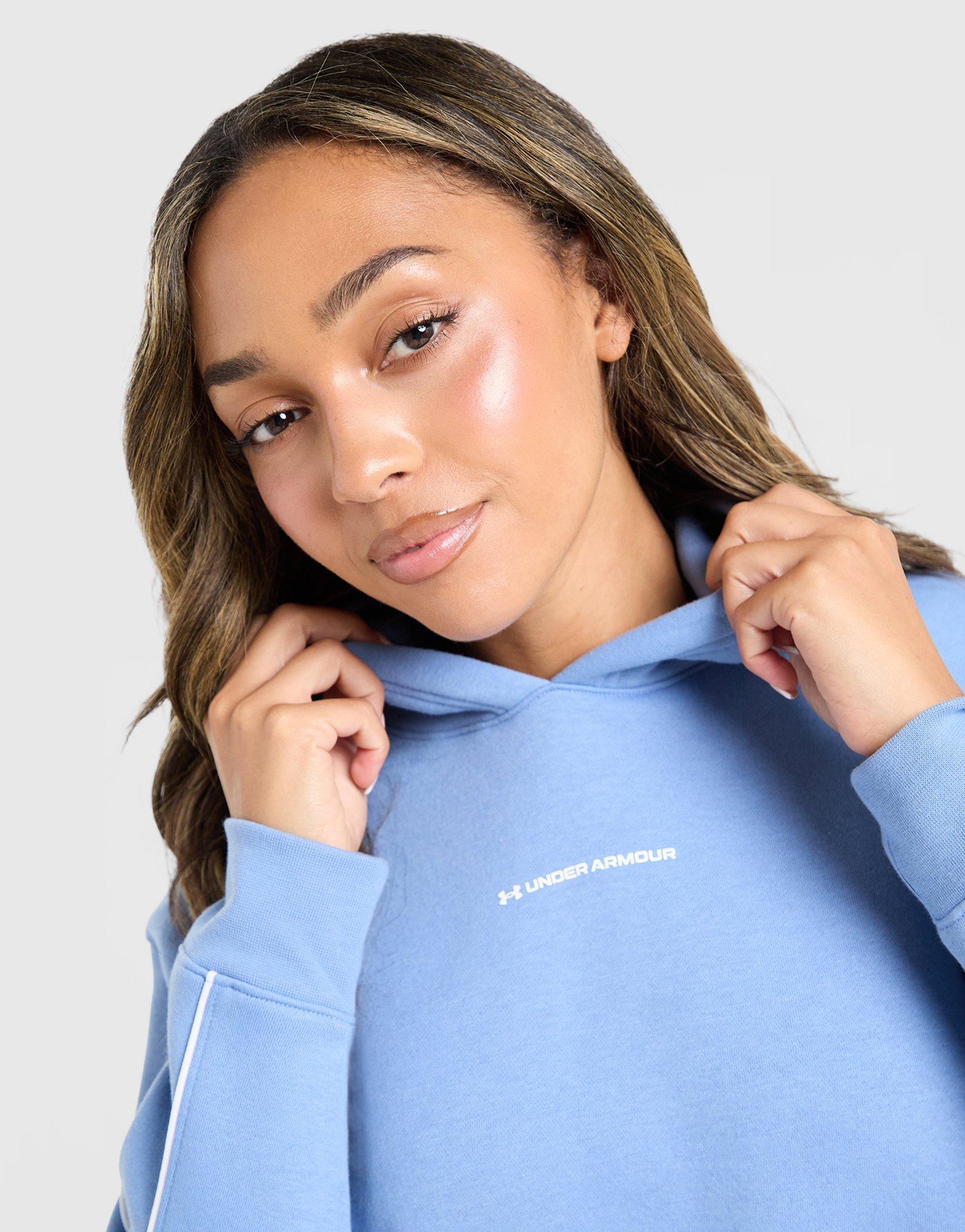 Under Armour Piping Overhead Cropped Hoodie