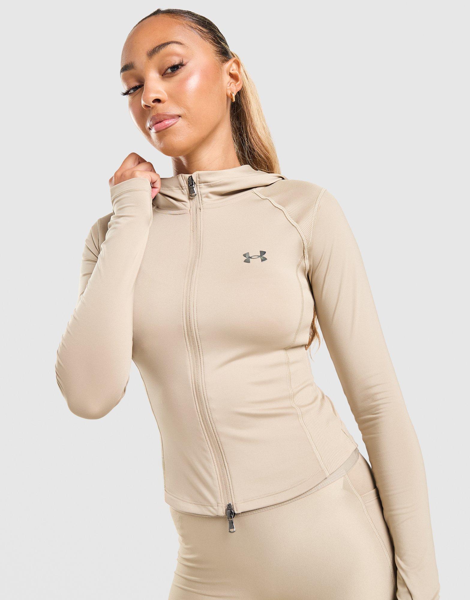 Under Armour Sweat à capuche zippé côtelé