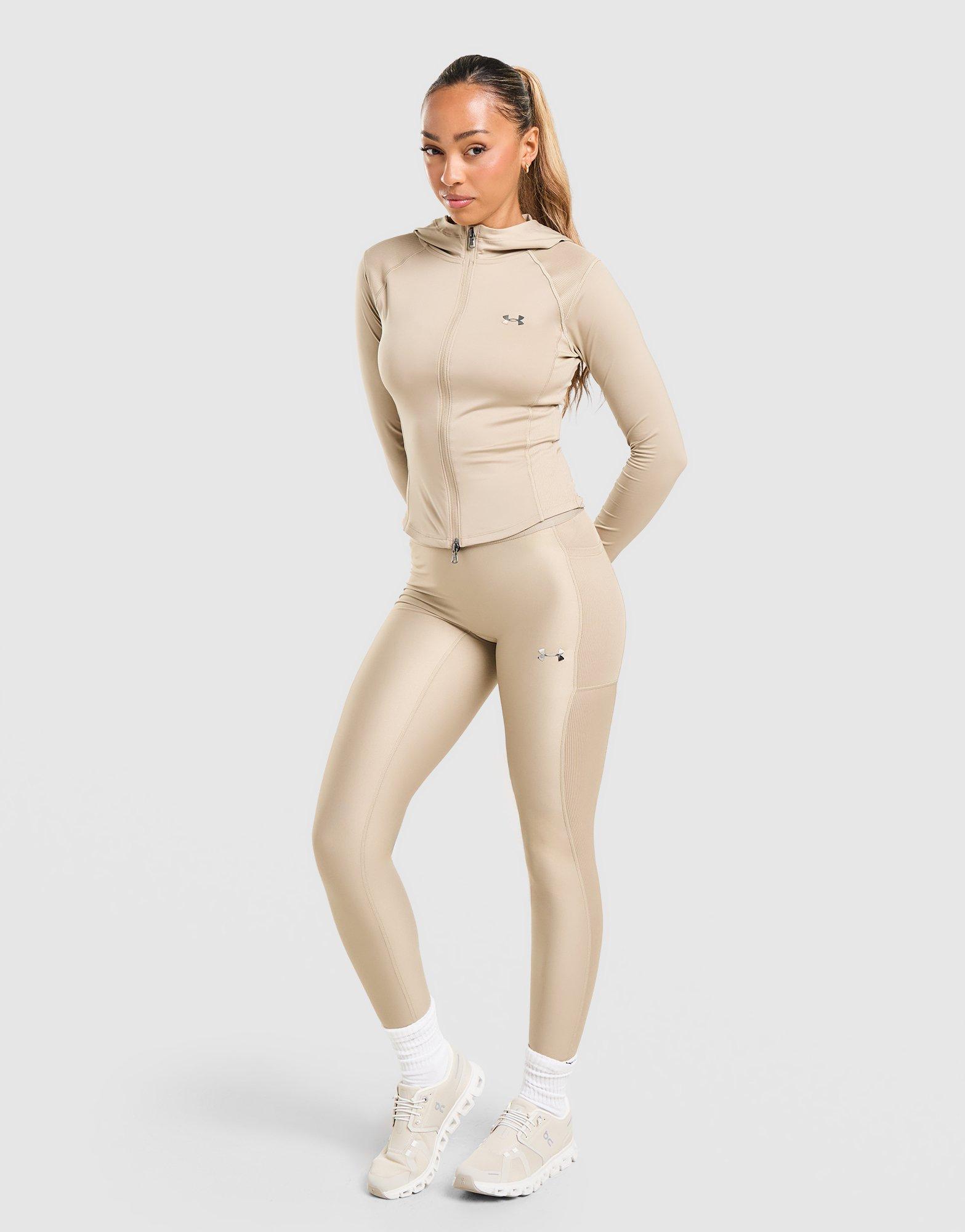 Under Armour Sweat à capuche zippé côtelé