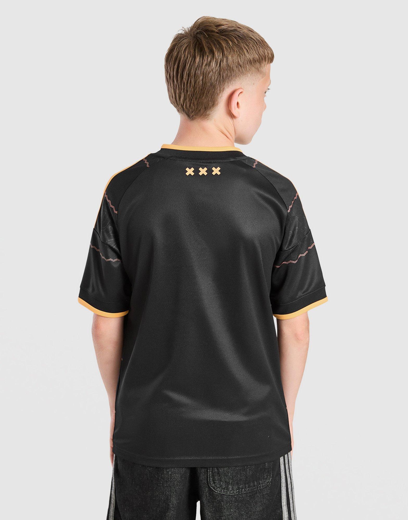Black adidas Originals AFC Ajax 2026/27 Away Shirt Junior - JD