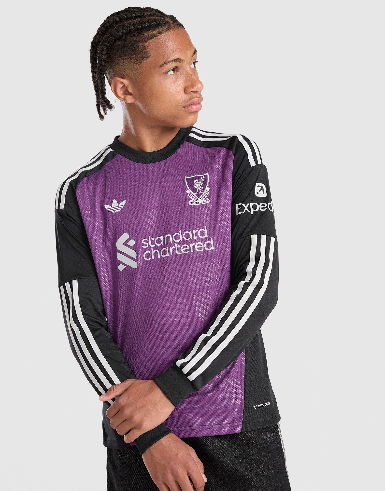 希少 90s ユニフォーム バーシティジャケット ゲームシャツ ニグロリーグ Purple adidas Originals Liverpool FC 2026/27 LS Goalkeeper Shirt