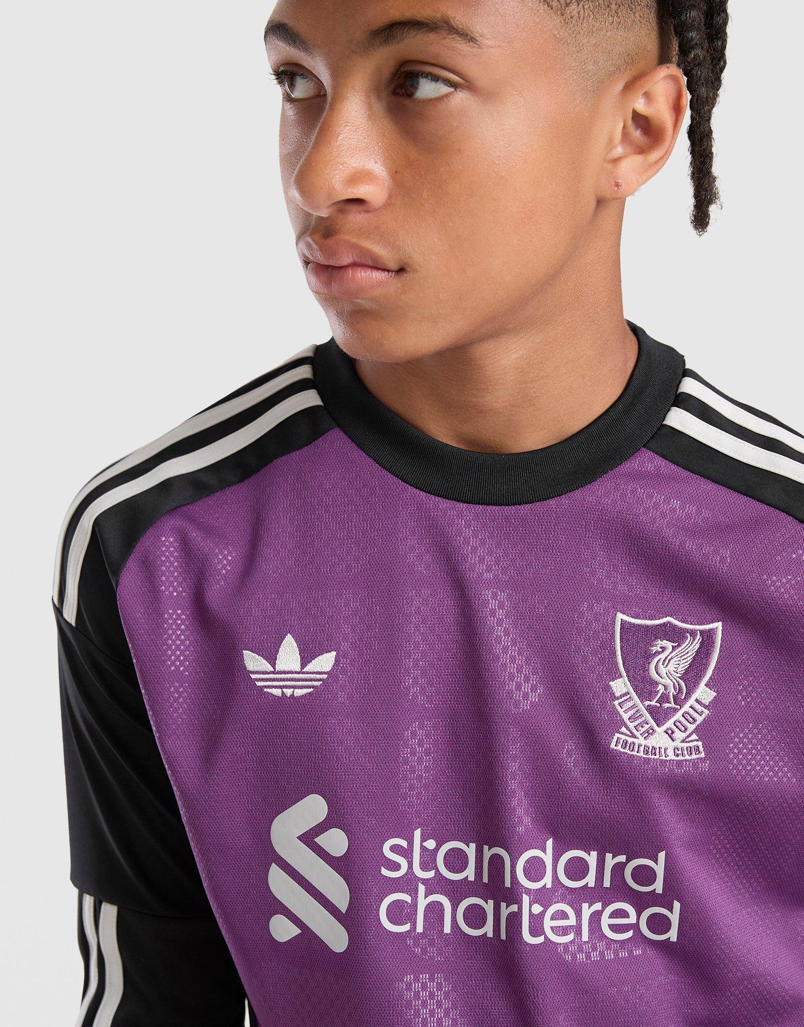Purple adidas Originals Liverpool FC 2026/27 LS Goalkeeper Shirt