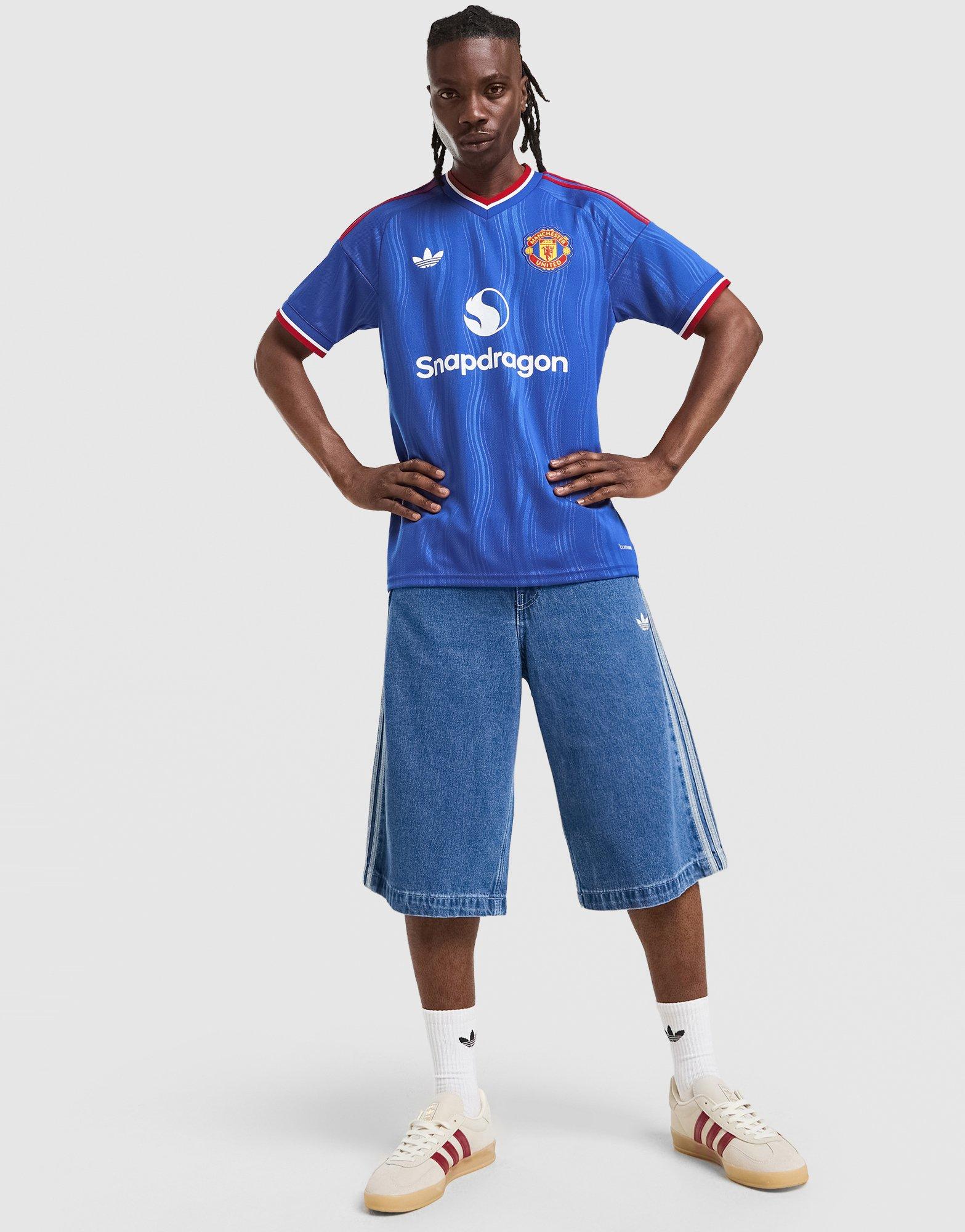 adidas T Jsy Man Utd  26-27 Away Blue/wht#