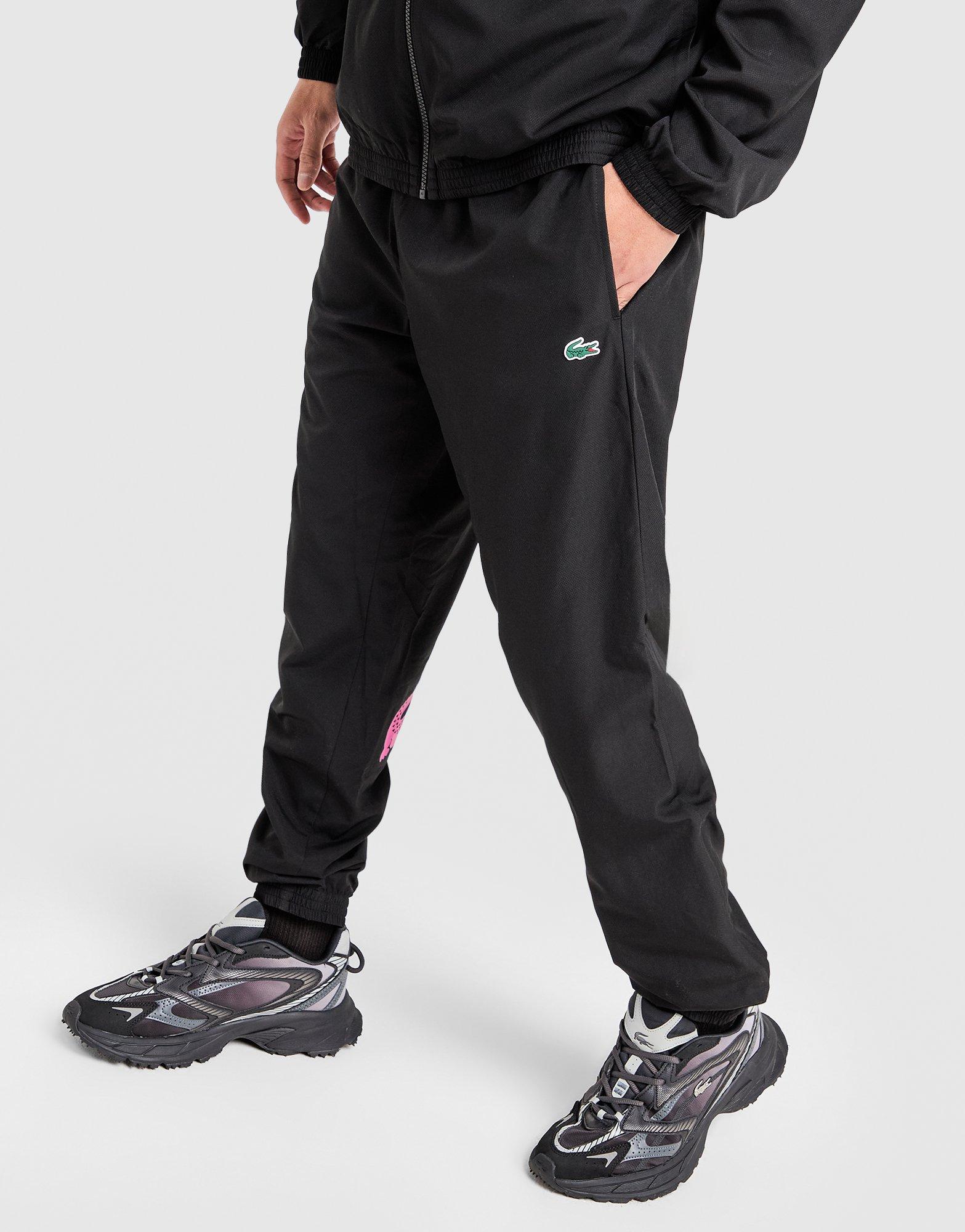 Lacoste Softshell Croc Woven Tape Track Pants