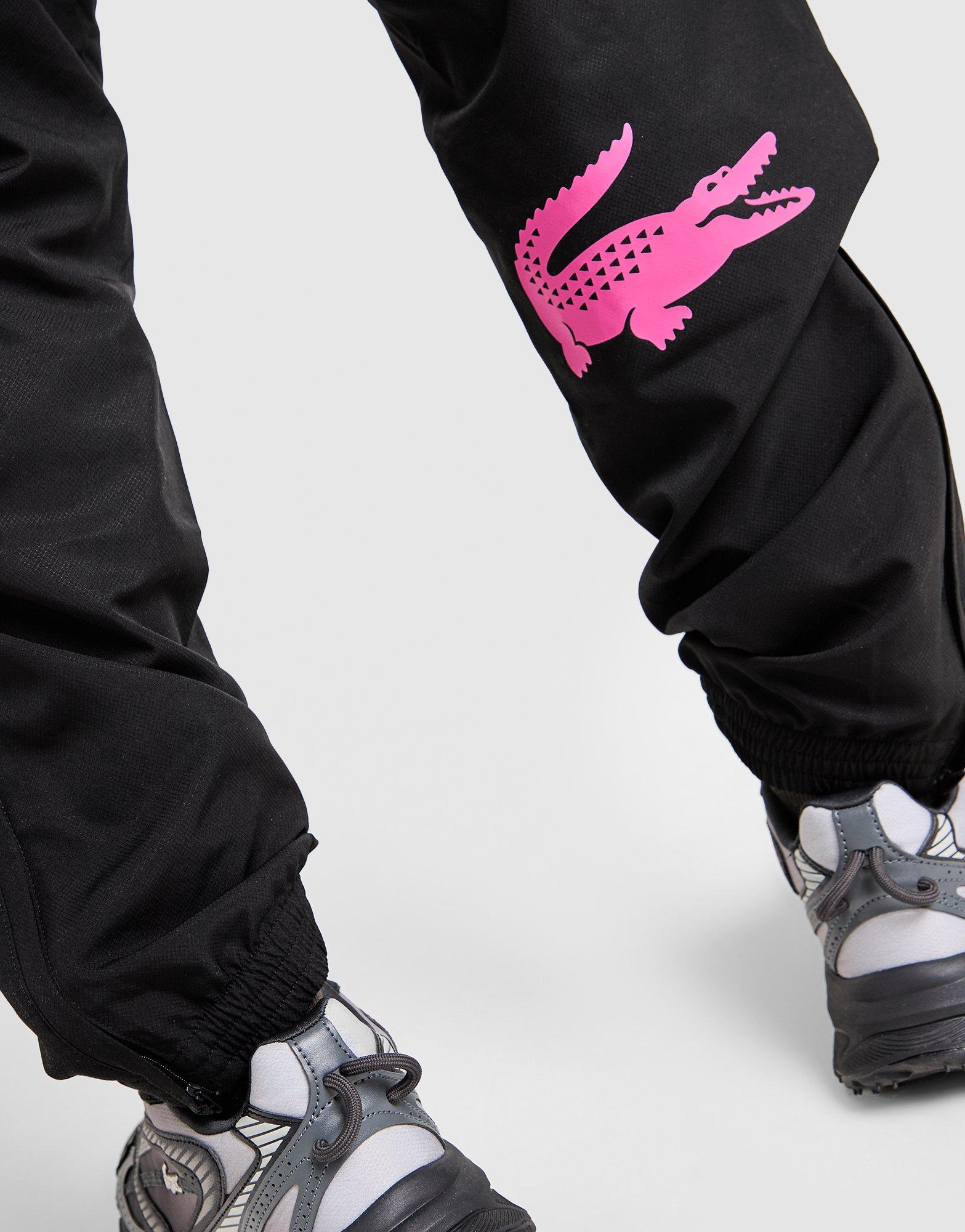 Lacoste Softshell Croc Woven Tape Track Pants