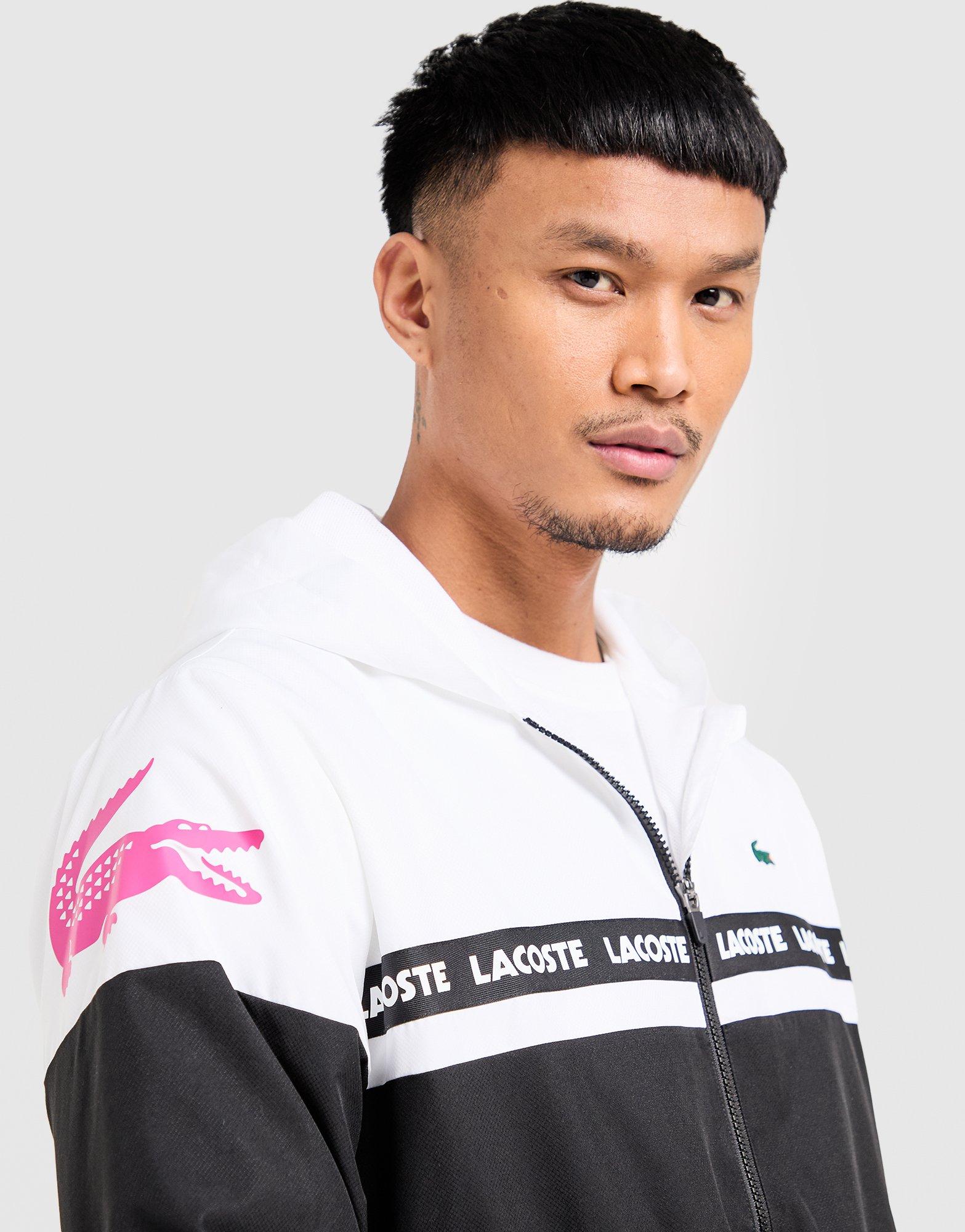 Lacoste Softshell Croc Woven Tape Full Zip Jacket
