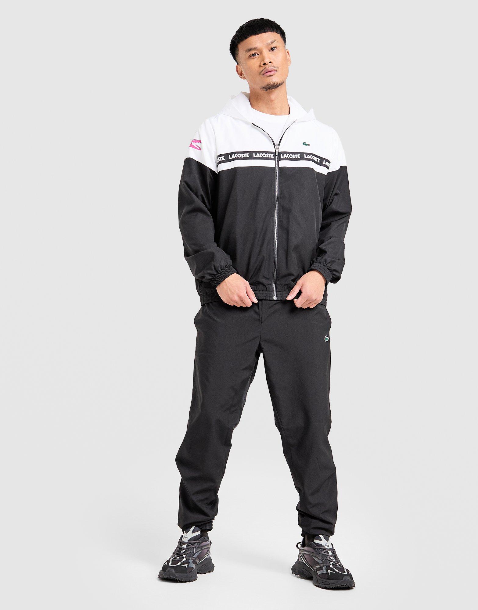 Lacoste Softshell Croc Woven Tape Full Zip Jacket