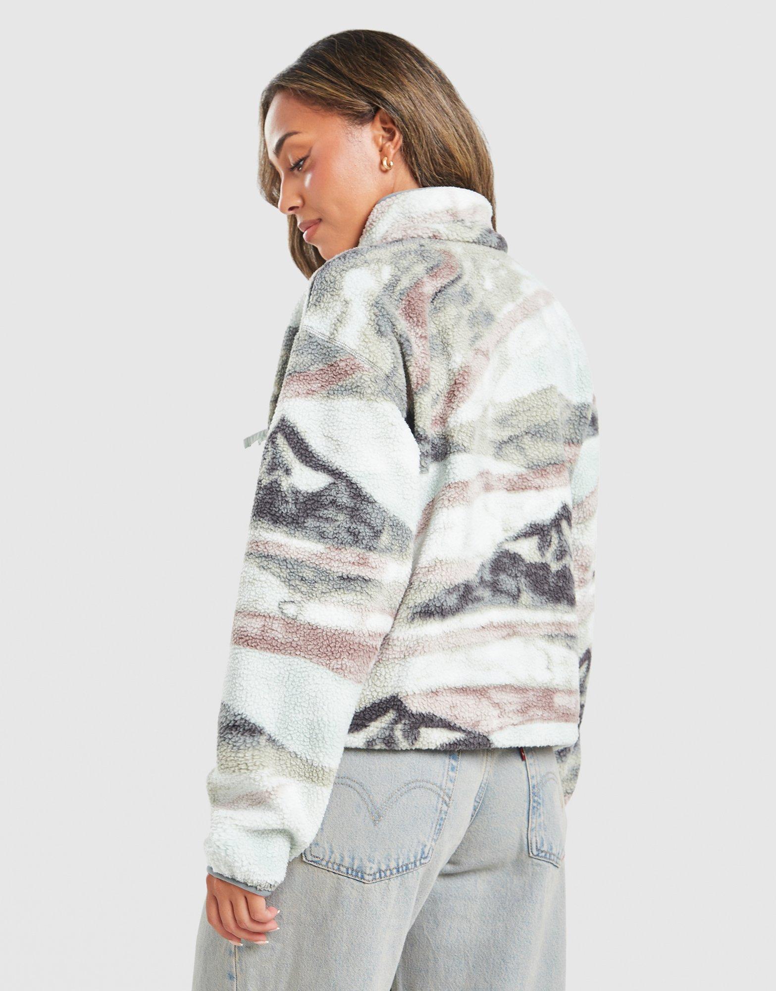 Columbia Helvetia Cropped Printed 1/2 Snap Fleece