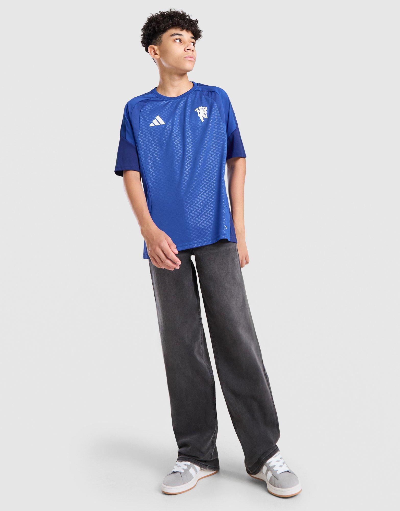 adidas Manchester United European Cup Training Shirt Jnr