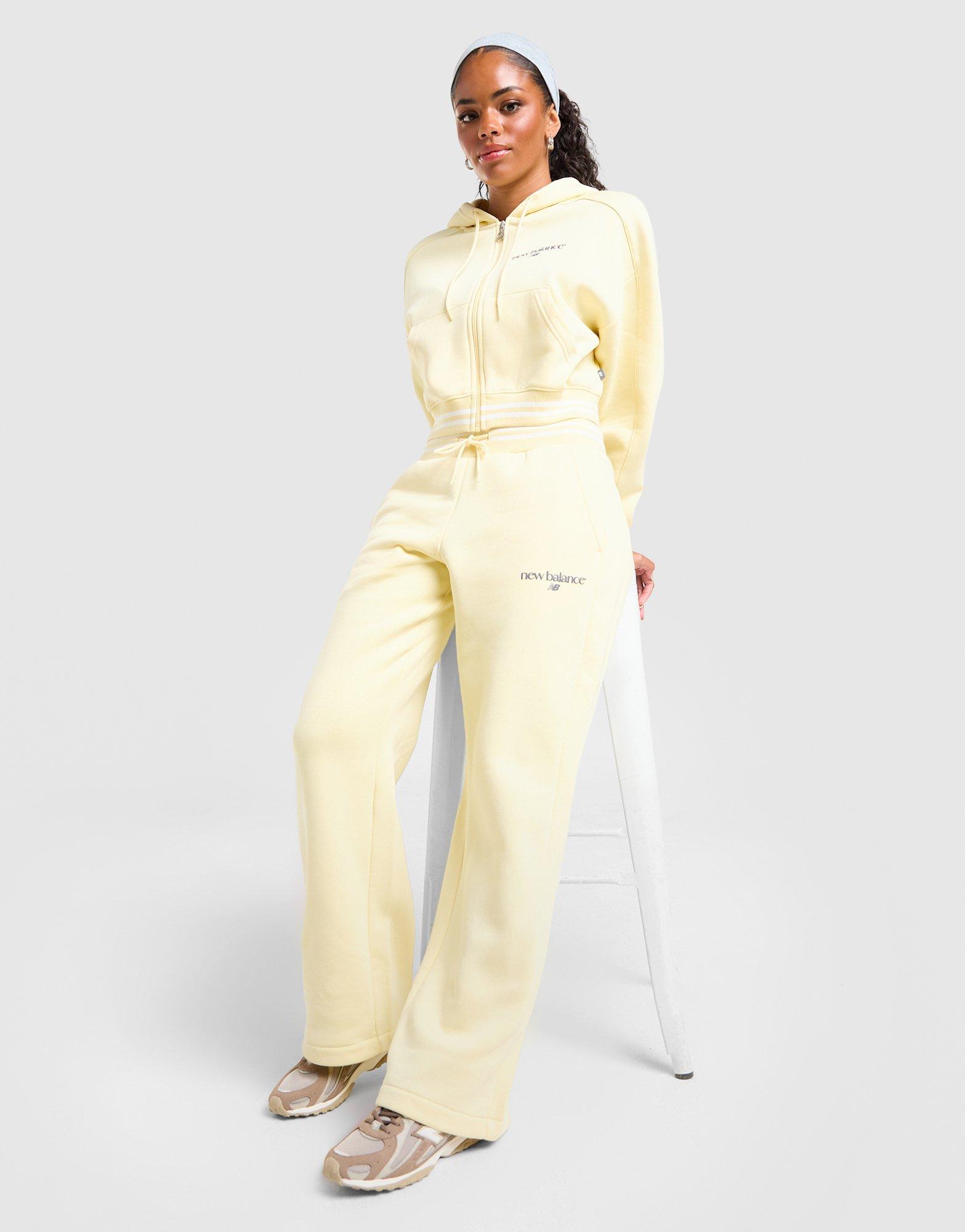 New Balance Joggers Wide Leg Ribbed