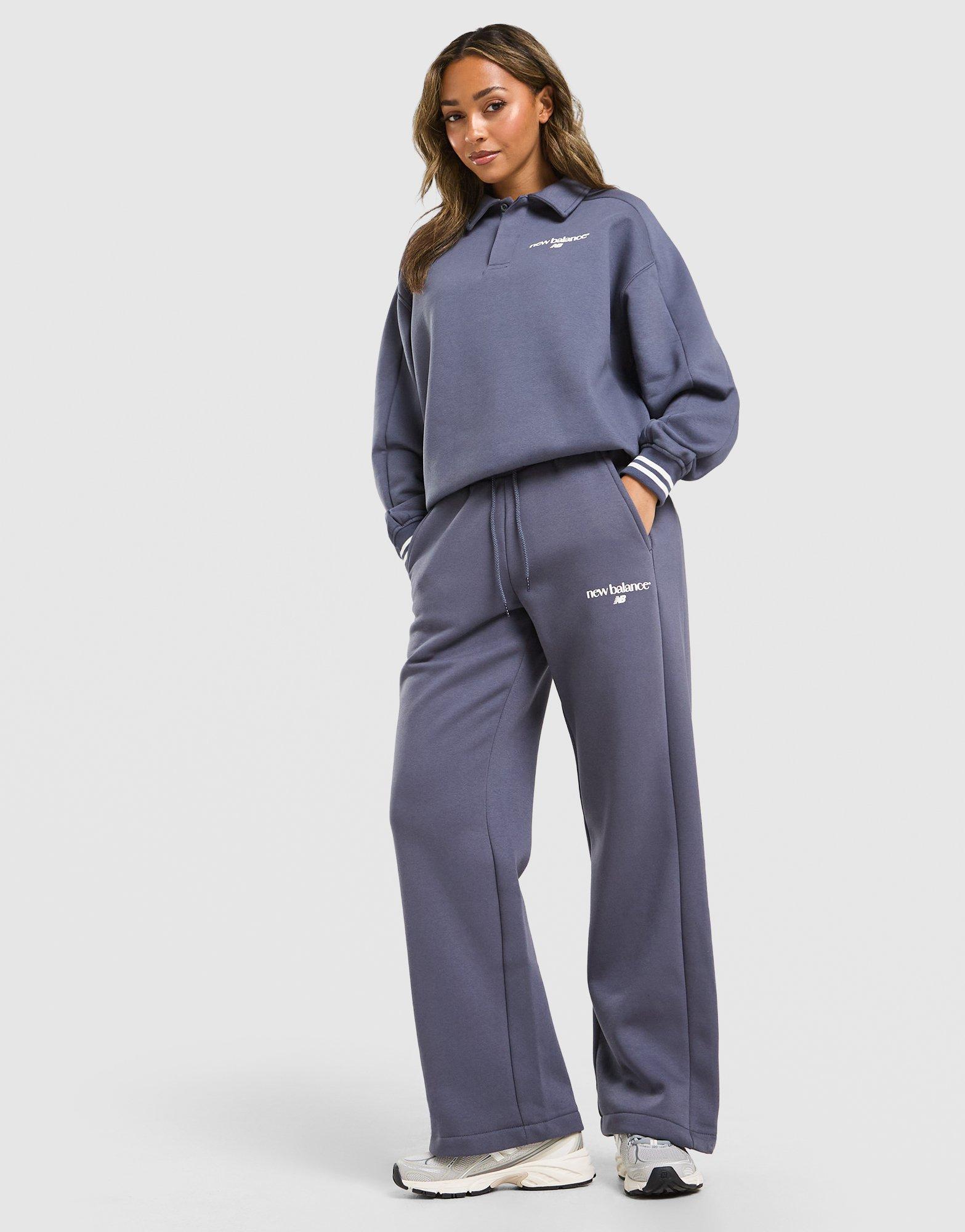New Balance Longsleeve Fleece Polo Sweatshirt
