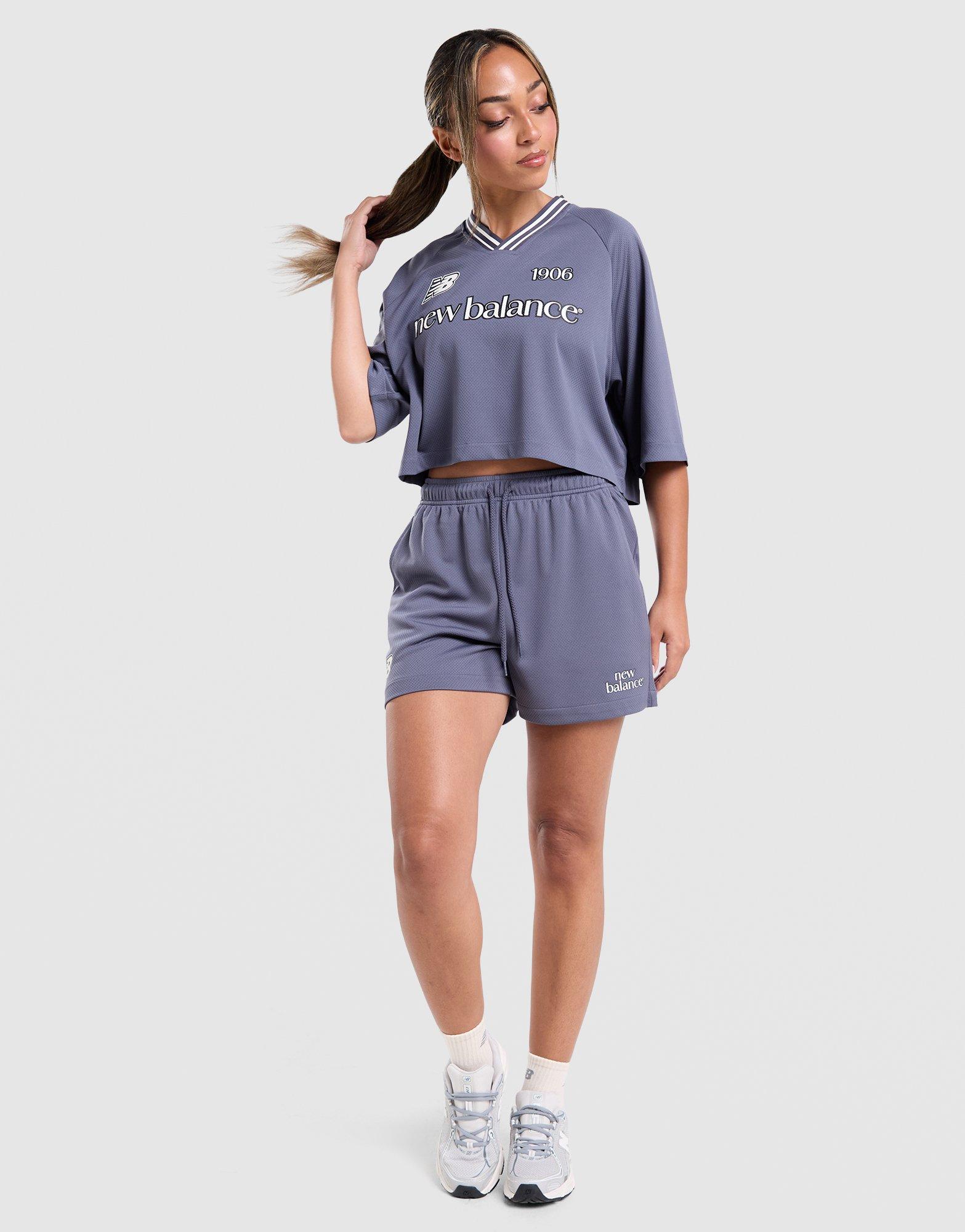 New Balance V-Neck Cropped Jersey
