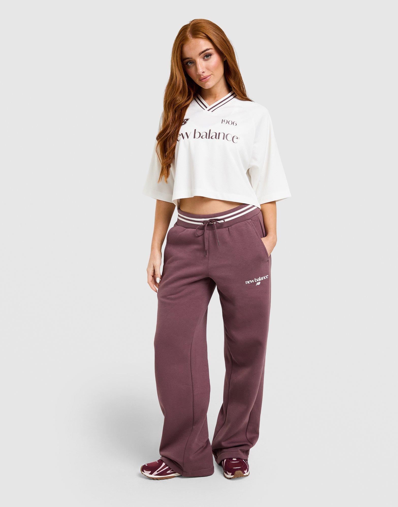 New Balance V-Neck Cropped Jersey
