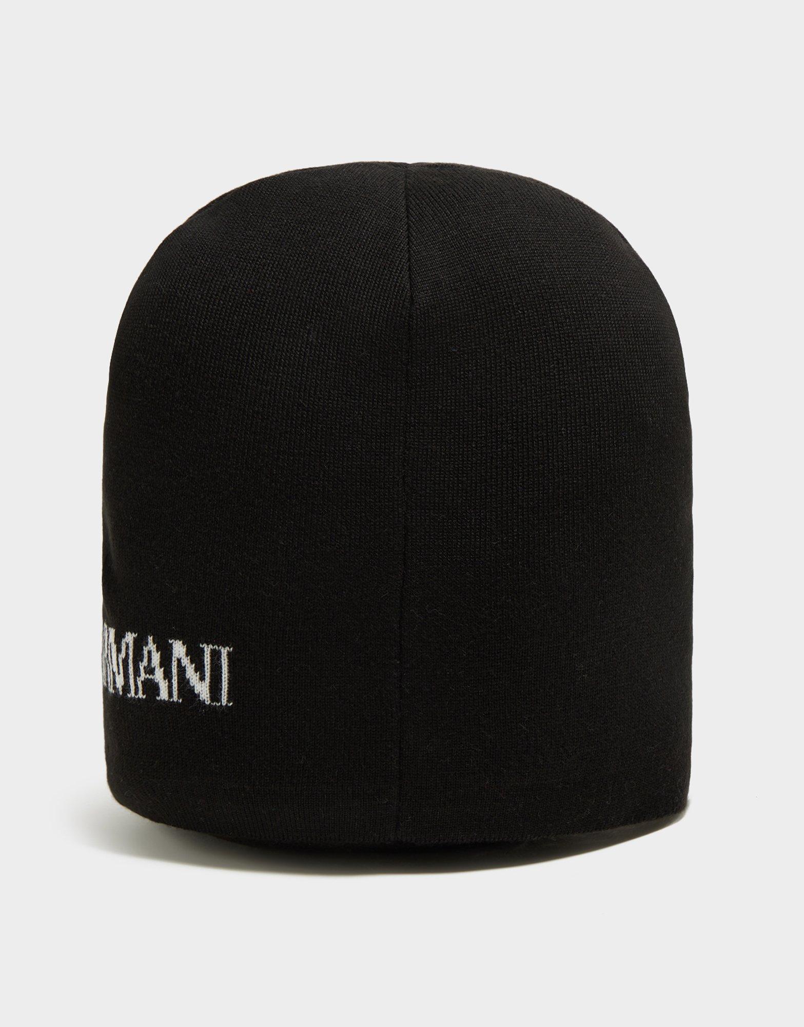 EA7 Emporio Armani Logo Beanie Hat
