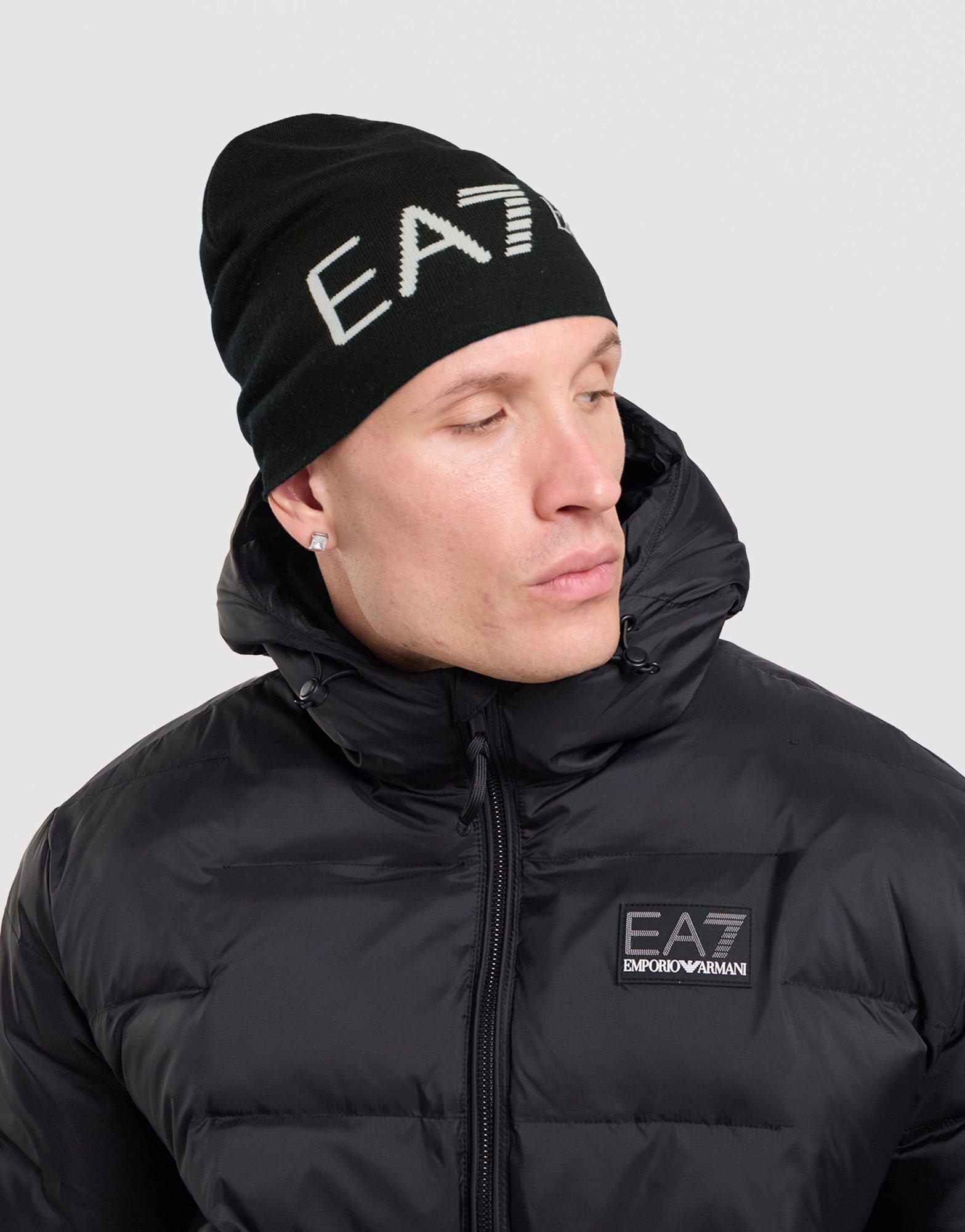 EA7 Emporio Armani Logo Beanie Hat
