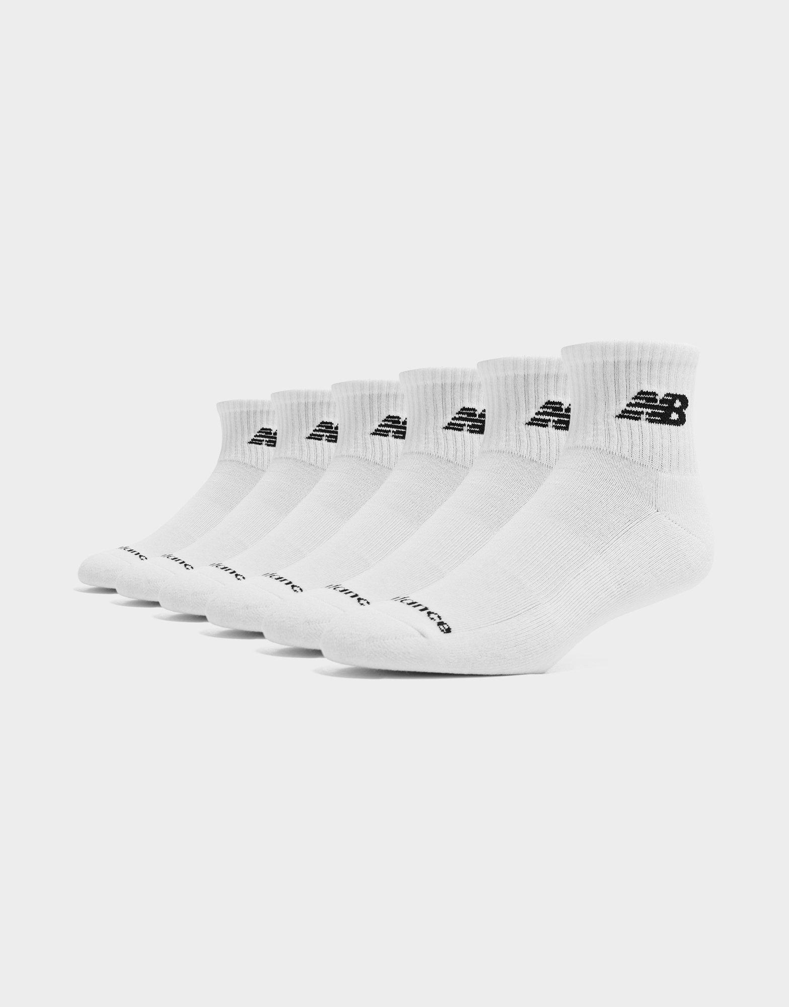 New Balance 6-Pack Quarter Socks