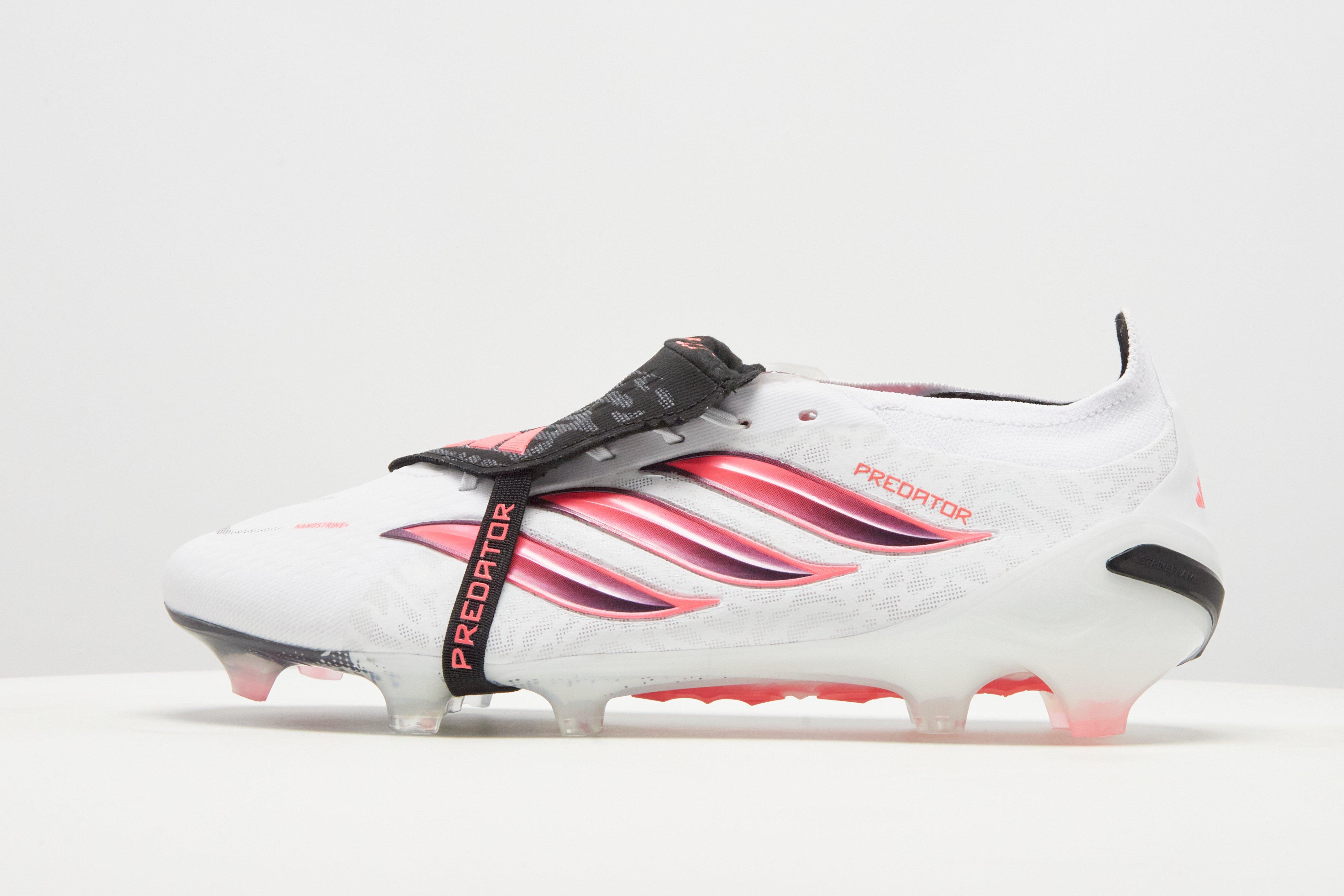 adidas Bota de fútbol con lengüeta plegable Predator Elite césped natural seco