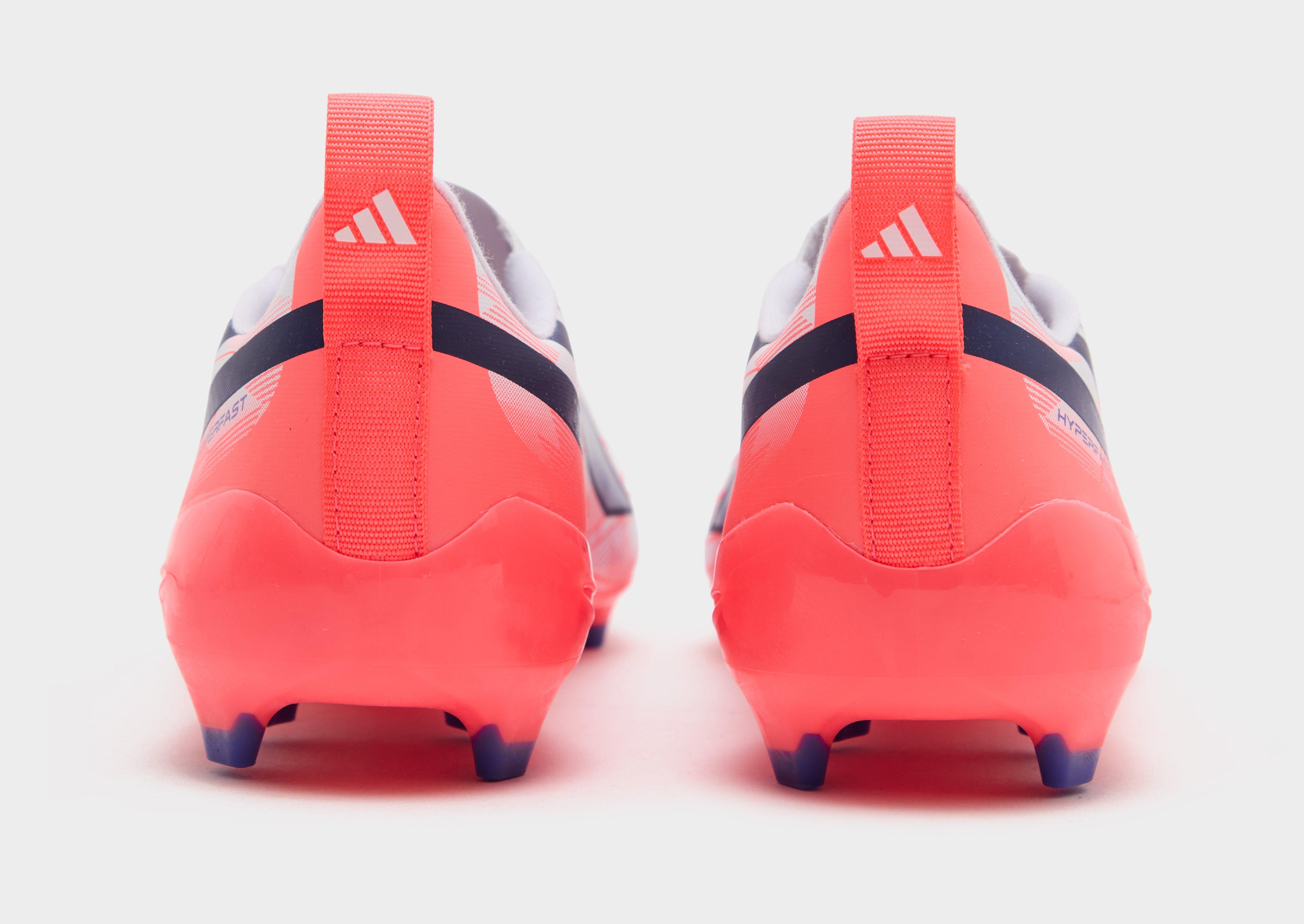 adidas Chaussure De Football Sans Lacets F50 Hyperfast League Terrain Souple Enfants