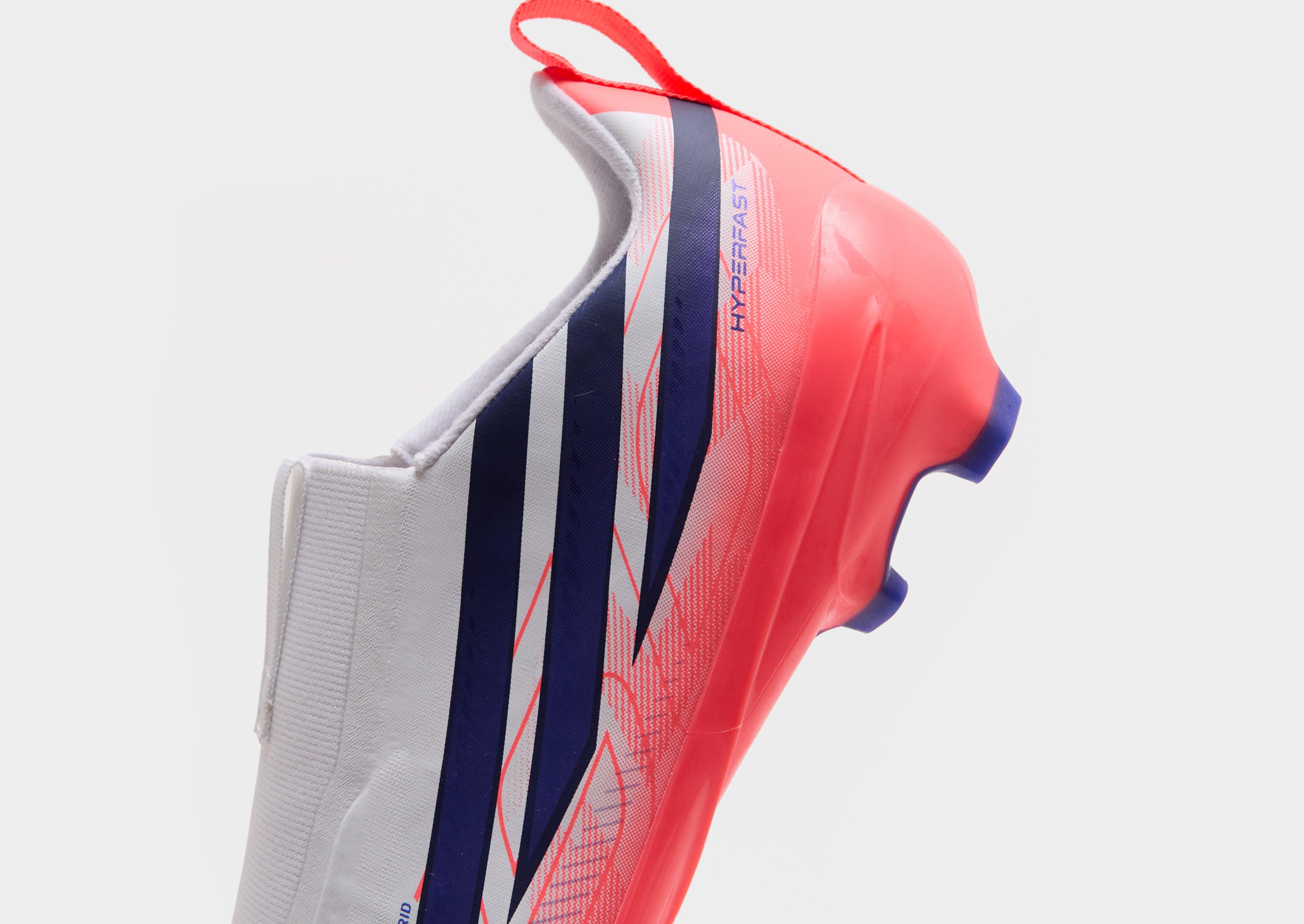 adidas Chaussure De Football Sans Lacets F50 Hyperfast League Terrain Souple Enfants