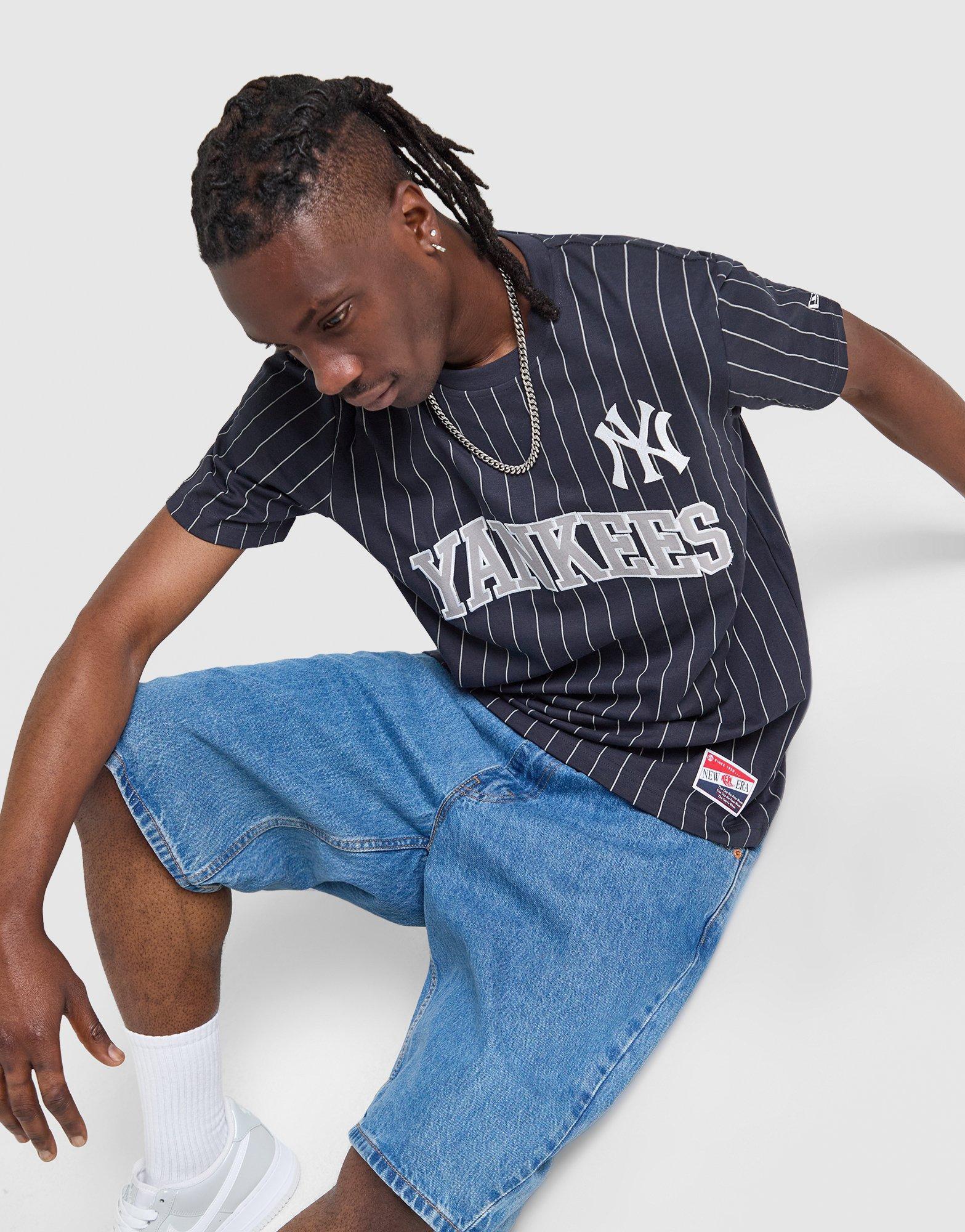 New Era Maglia MLB New York Yankees Pinstripe