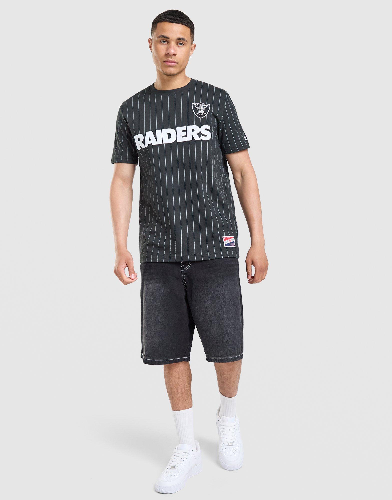 New Era MLB LA Raiders Pinstripe T-Shirt