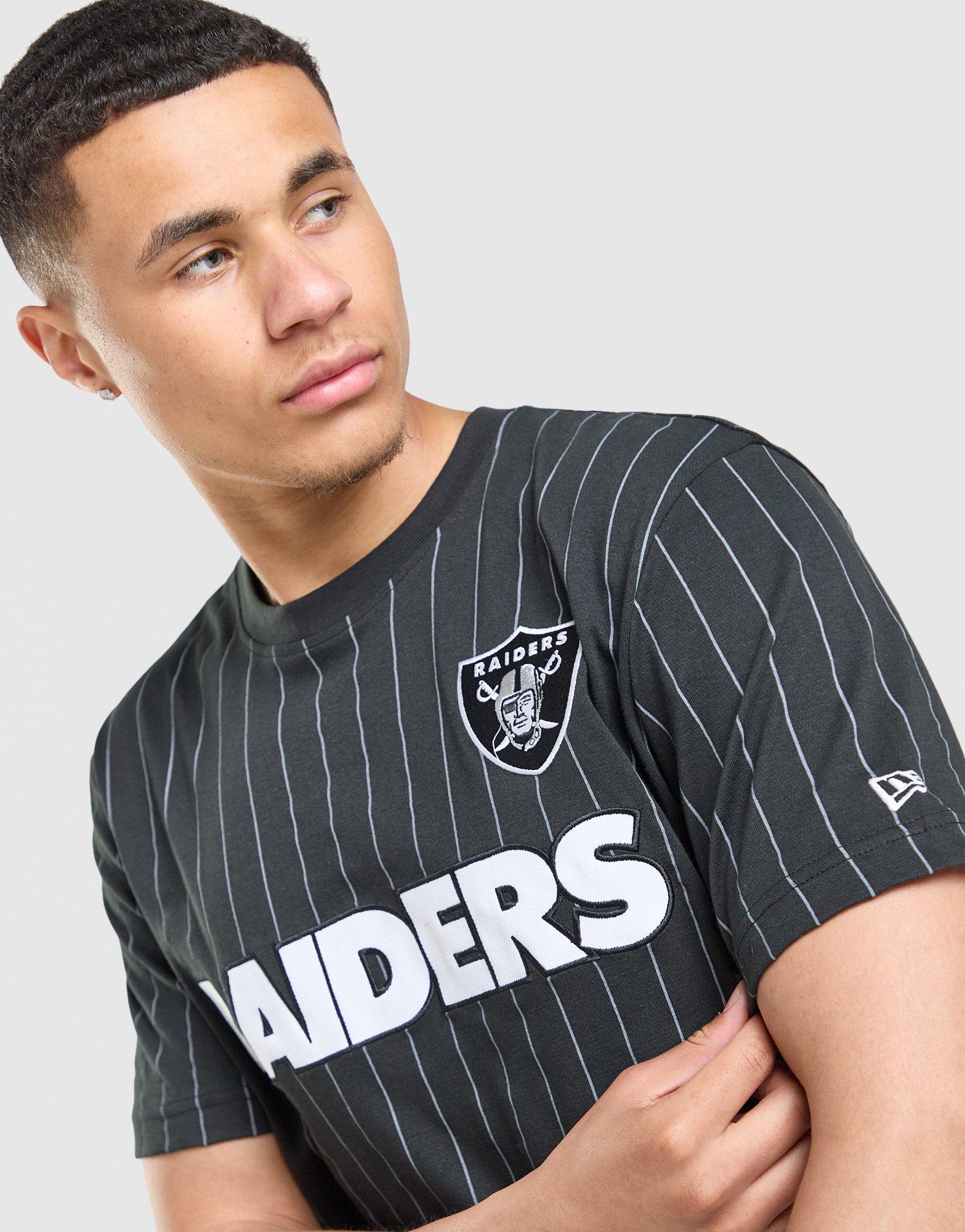 New Era MLB LA Raiders Pinstripe T-Shirt