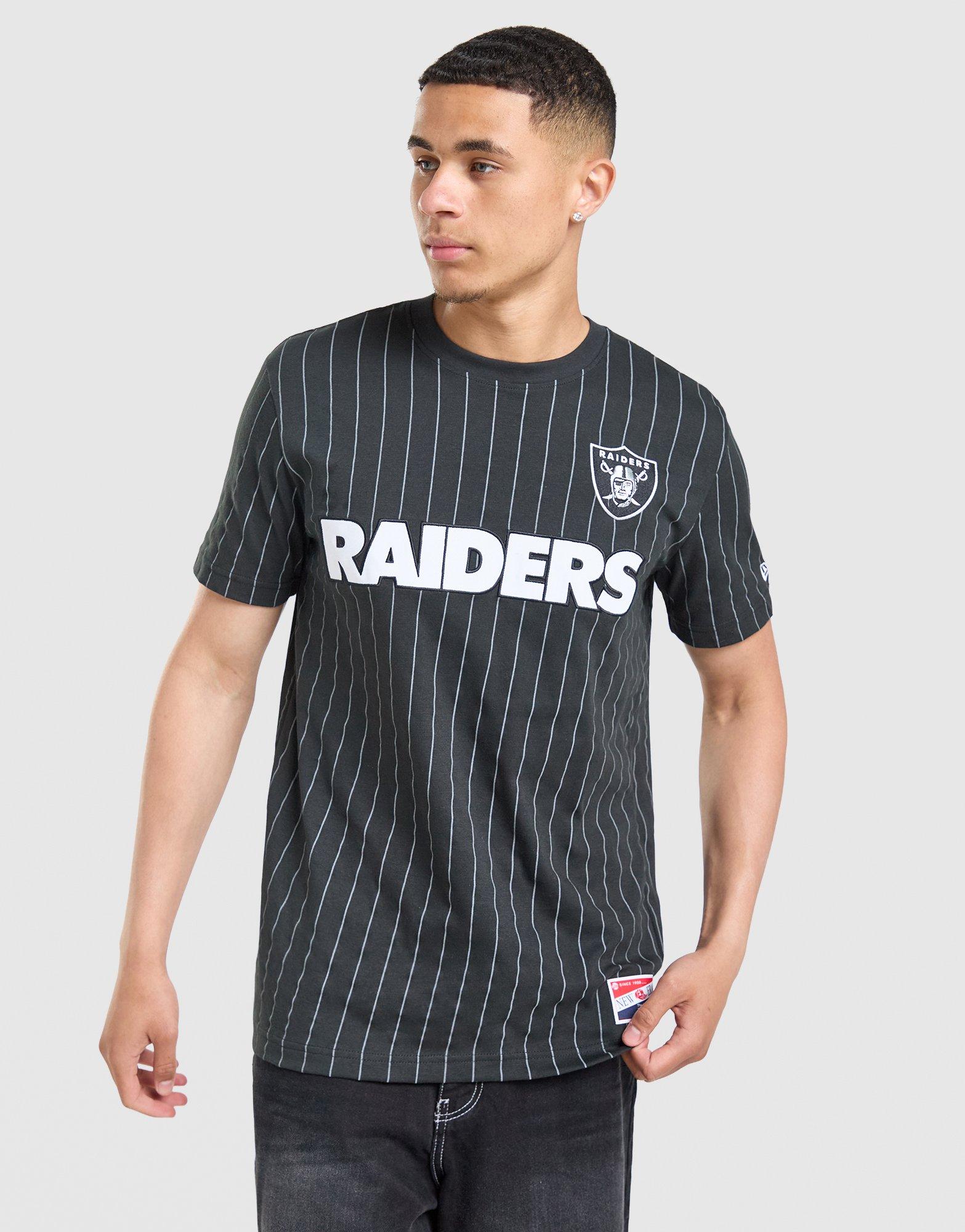 New Era MLB LA Raiders Pinstripe T-Shirt