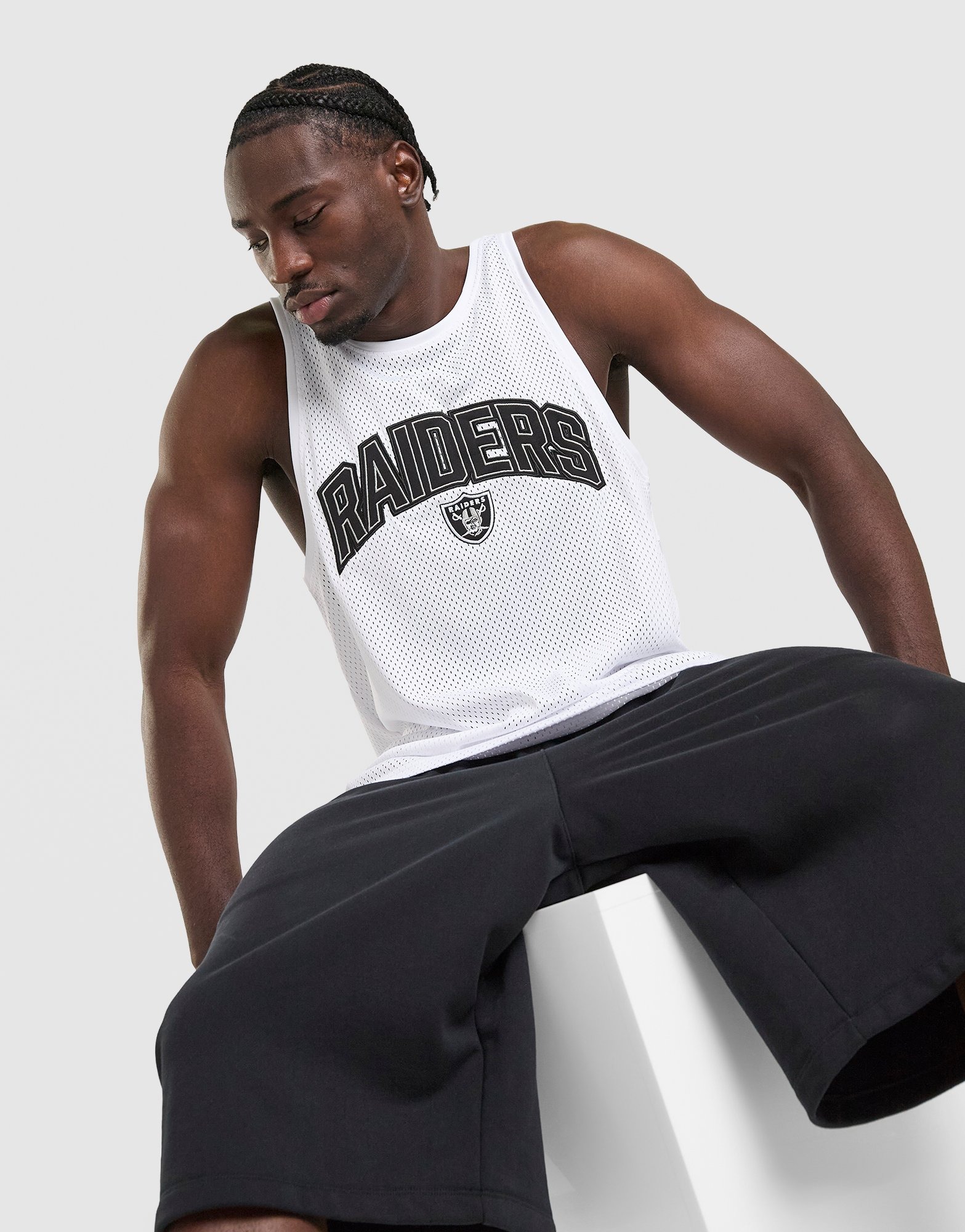 New Era LA Raiders Baseball Tanktop Weiss - JD Sports Deutschland