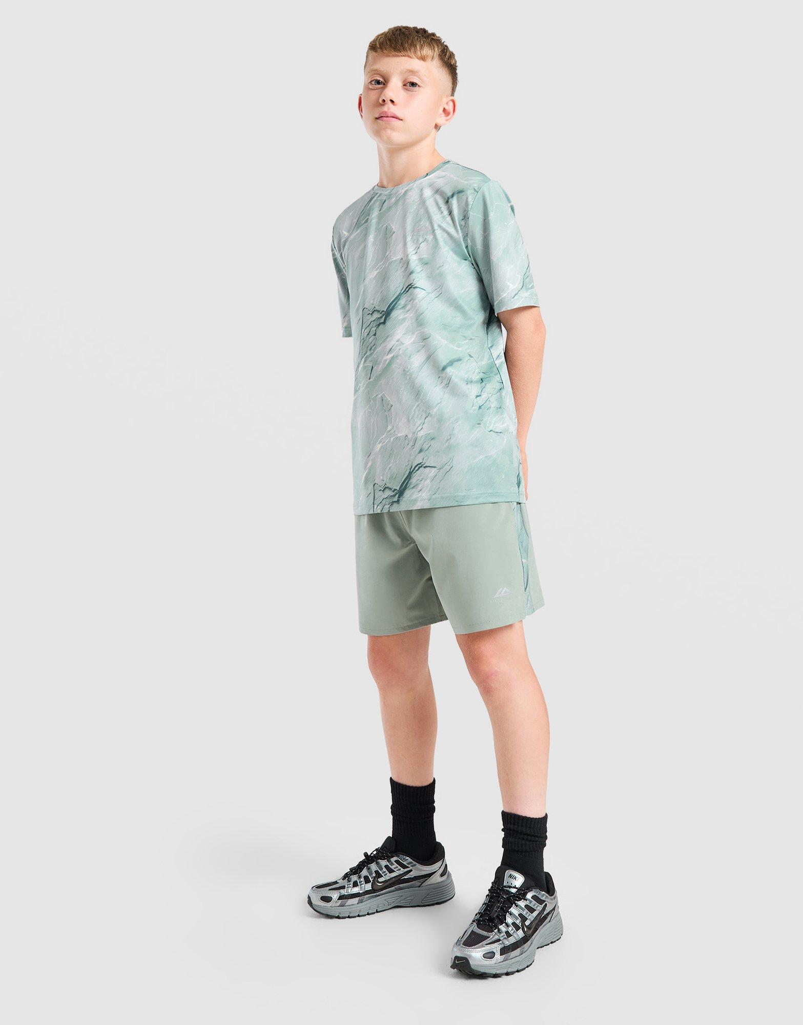 Trailberg Slate All Over Print Shorts Junior