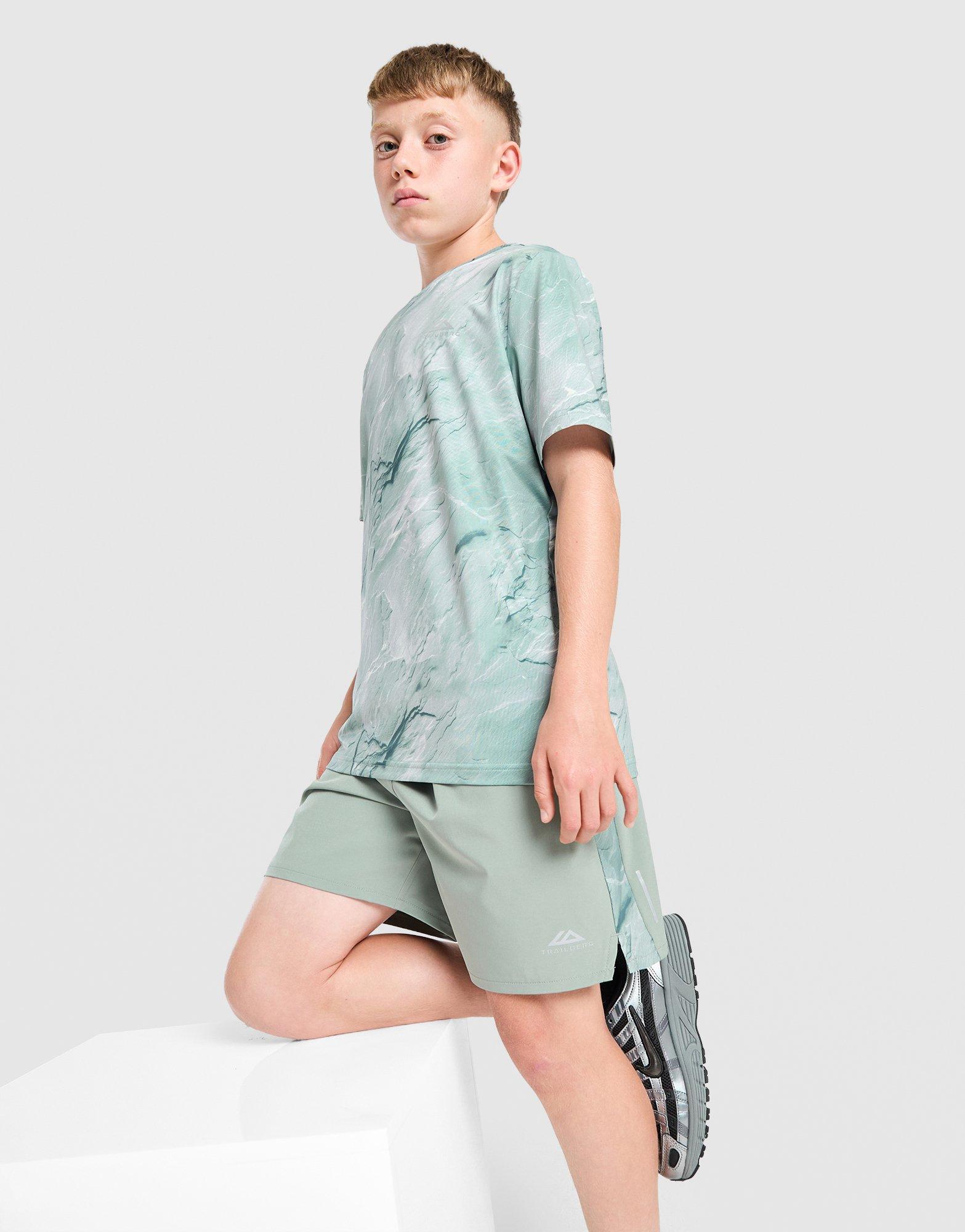 Trailberg Slate All Over Print Shorts Junior