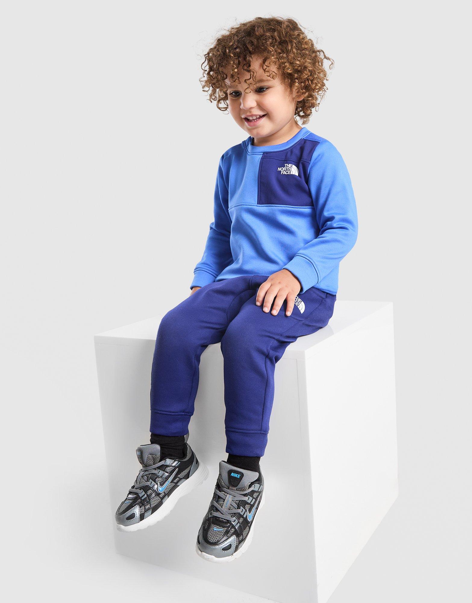 The North Face Performance Poly Crew Tracksuit Infant