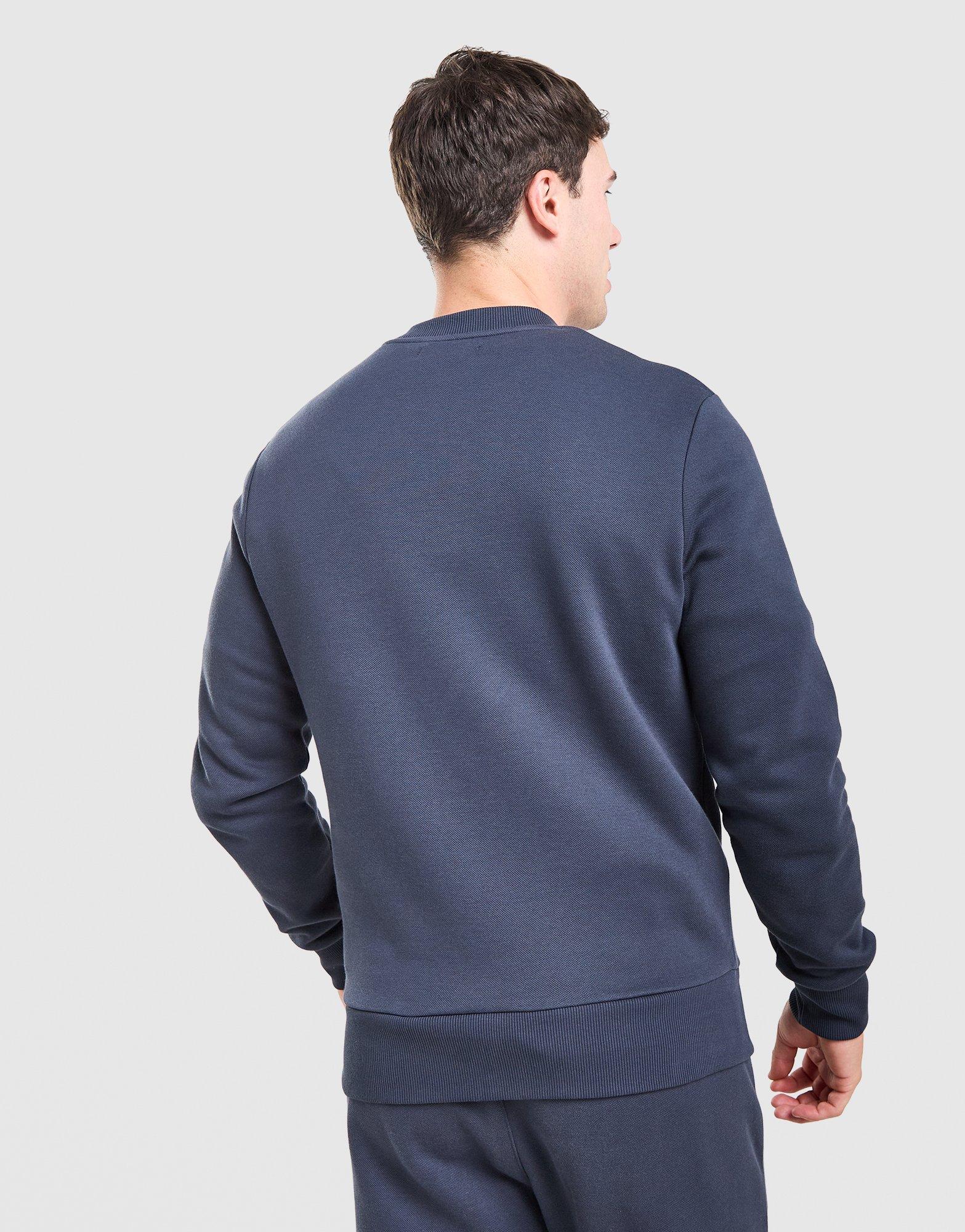 Fred Perry Pique Crew Sweatshirt