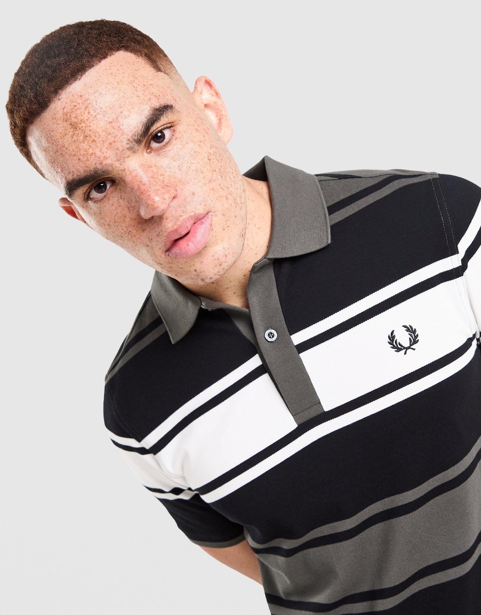 Fred Perry Stripe Polo Shirt