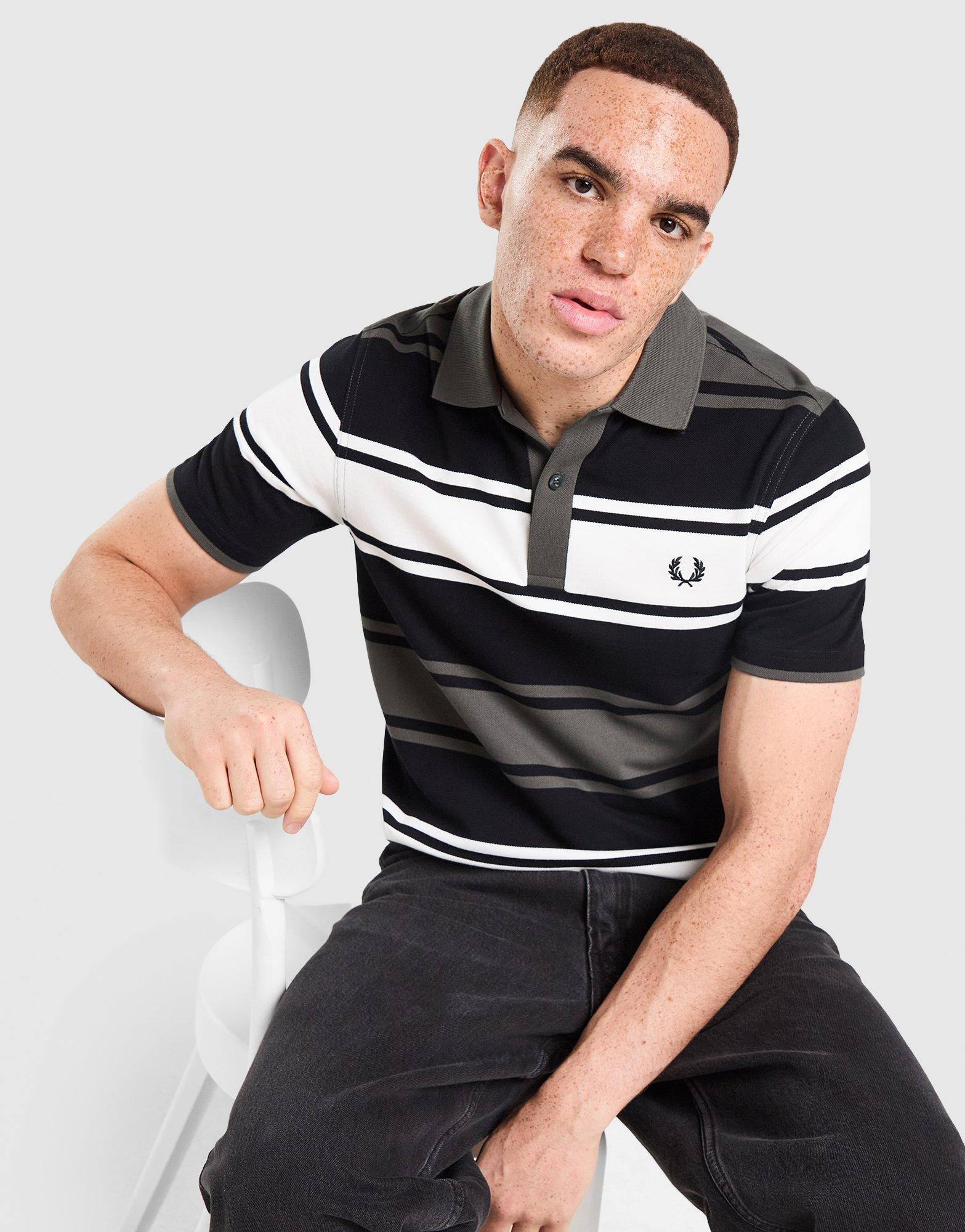 Fred Perry Stripe Polo Shirt
