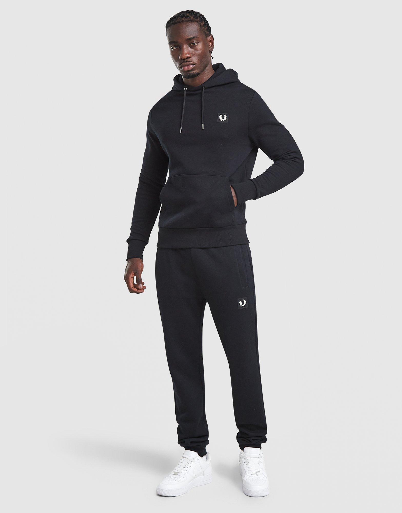 Fred Perry Pique Badge Hoodie